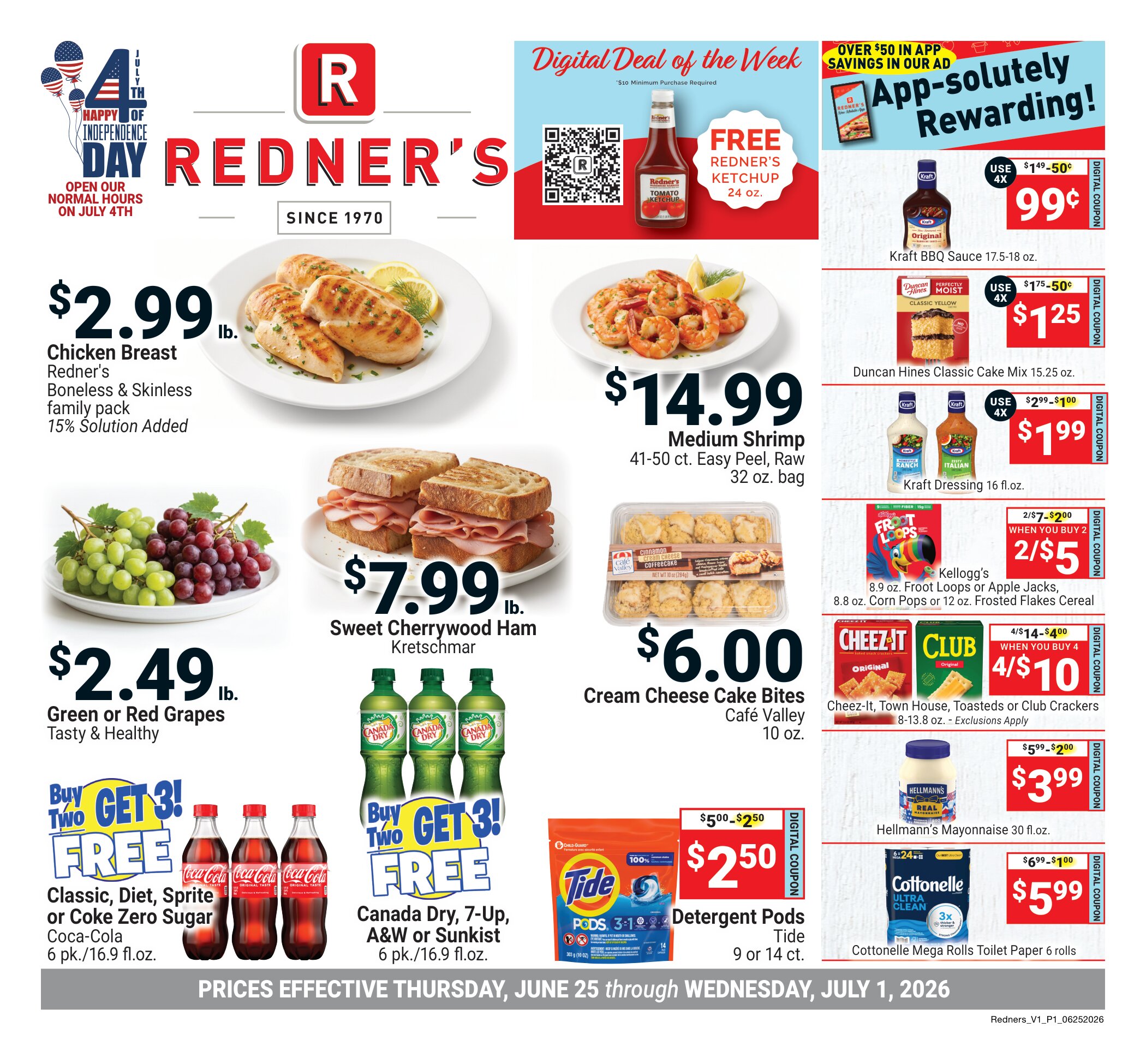 Redner's Circular