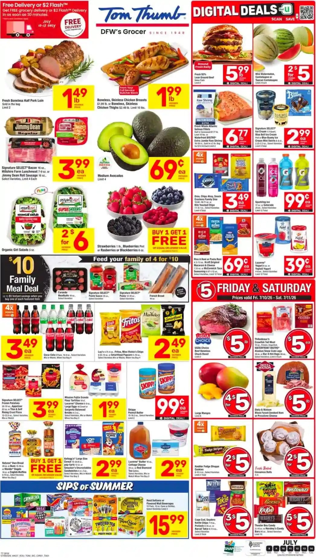 Tom Thumb Weekly Ad