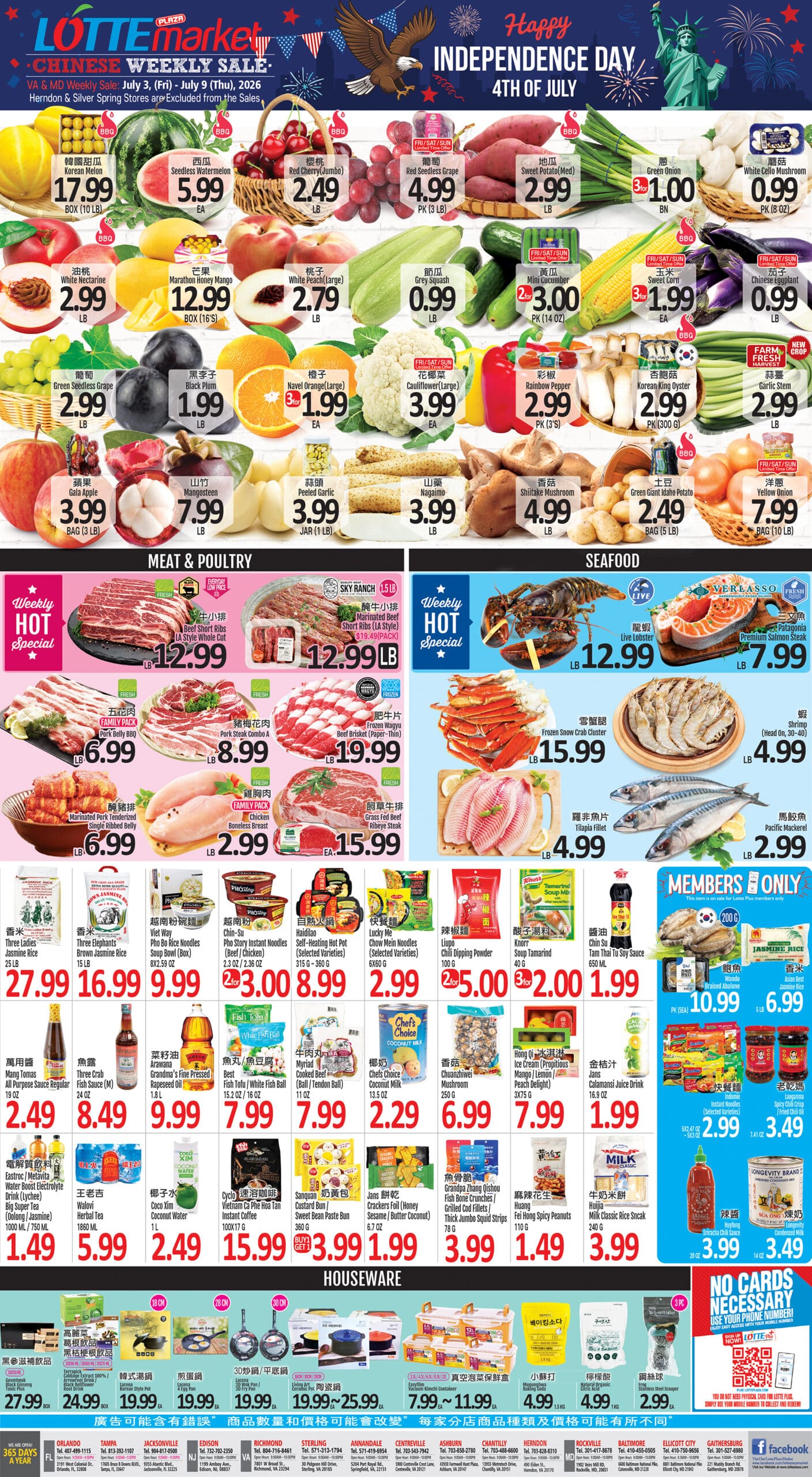 Lotte Plaza Weekly Ad