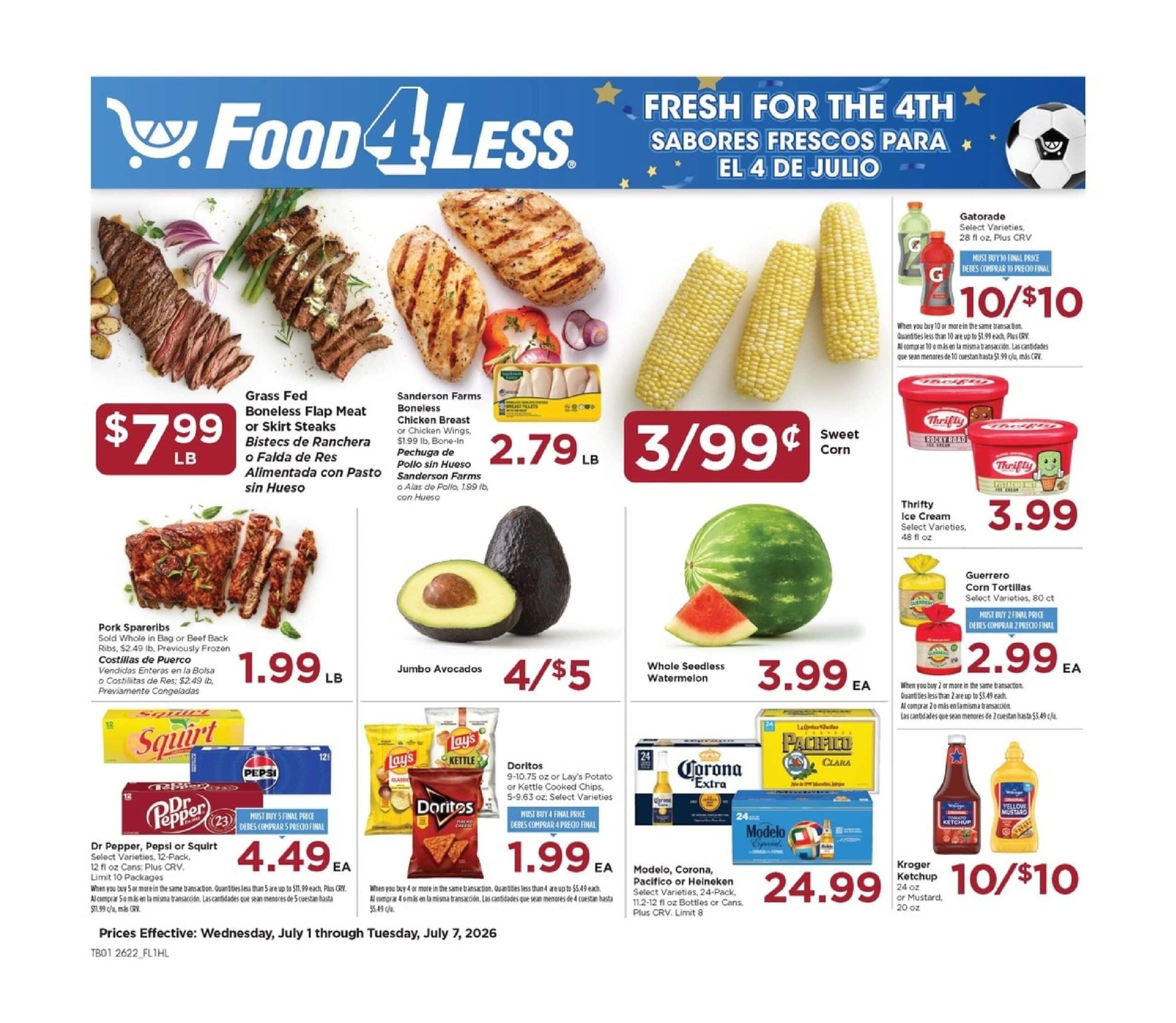 Food 4 Less In-Store Weekly Ad