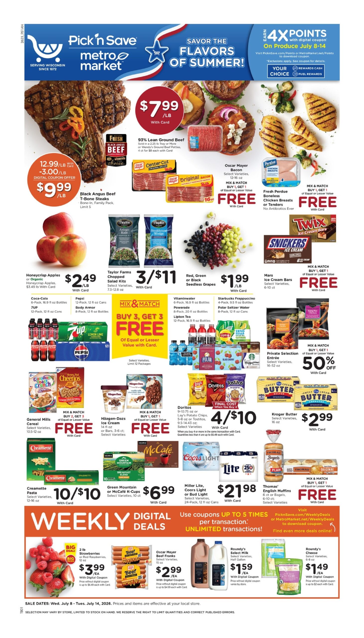 Pick ’n Save Weekly Ad July 8 – July 14, 2026