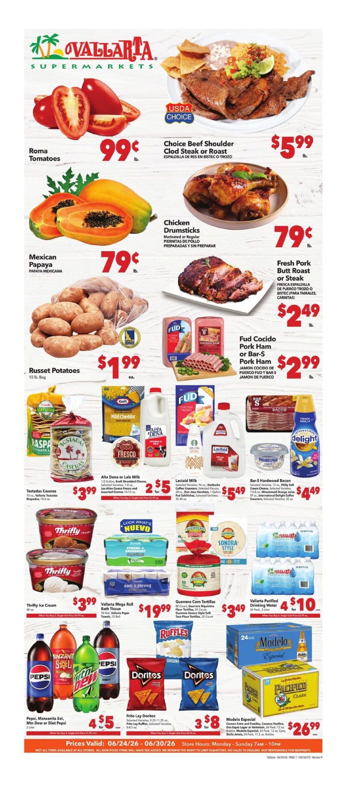 Vallarta In-Store Weekly Ad