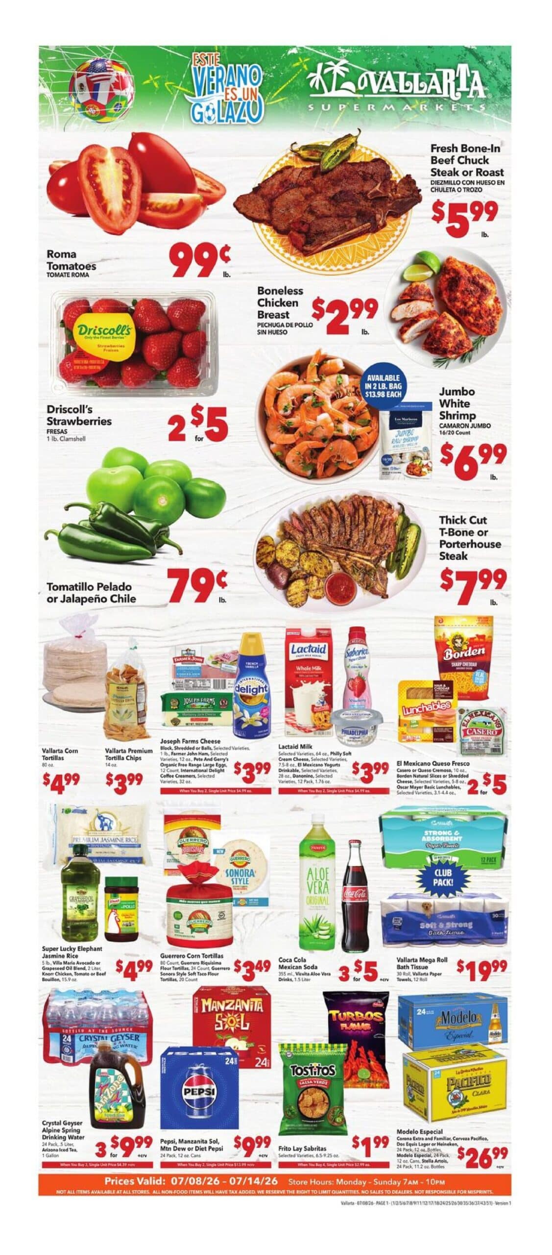 Vallarta In-Store Weekly Ad