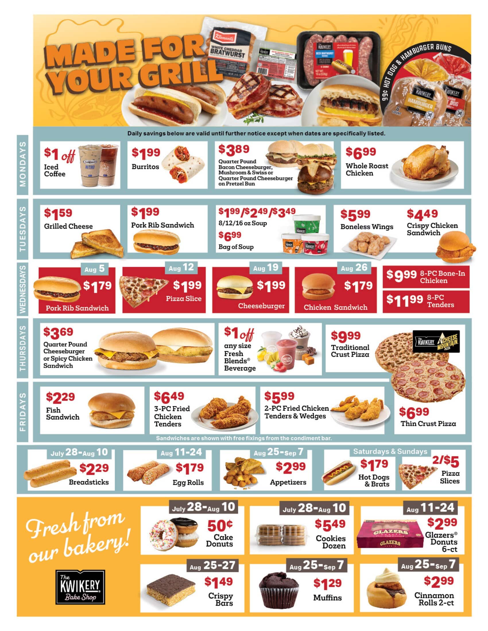 Kwik Trip In-Store Monthly Ad