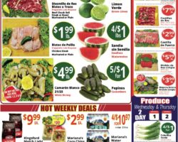 Mariana's Supermarkets Ad