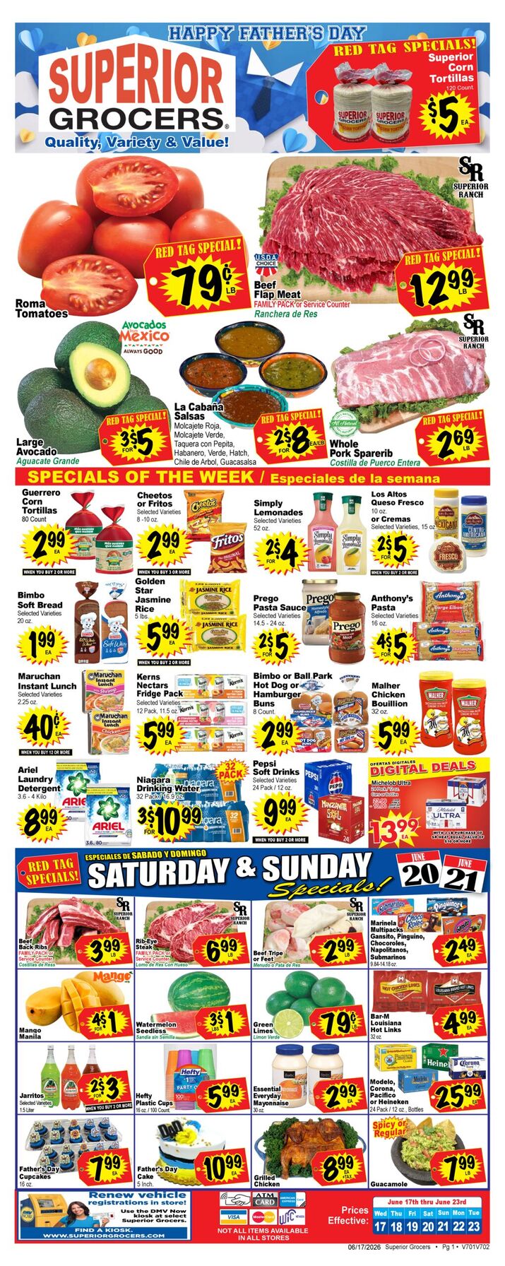 Superior Grocers In-Store Weekly Ad
