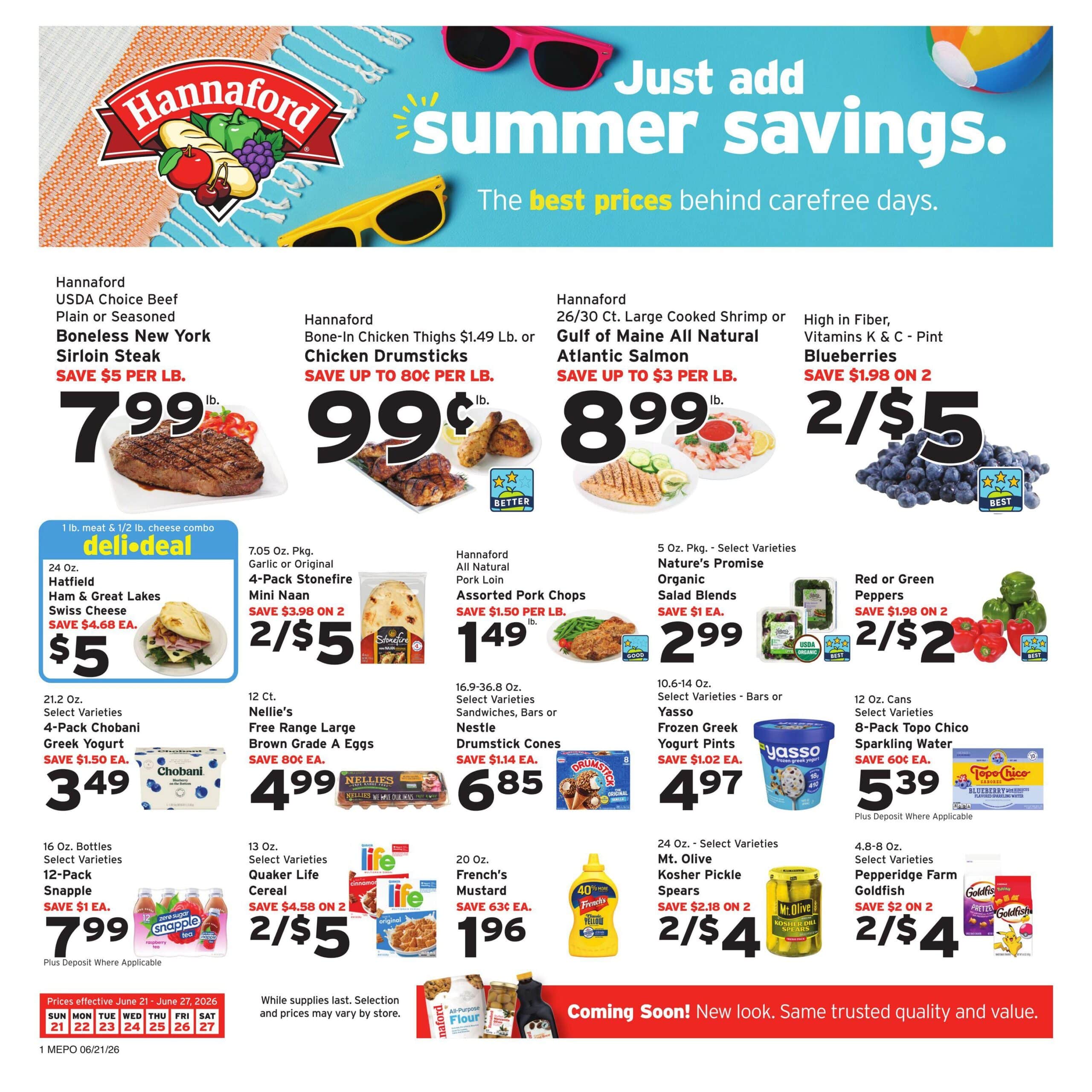 Hannaford In Store Weekly Ad