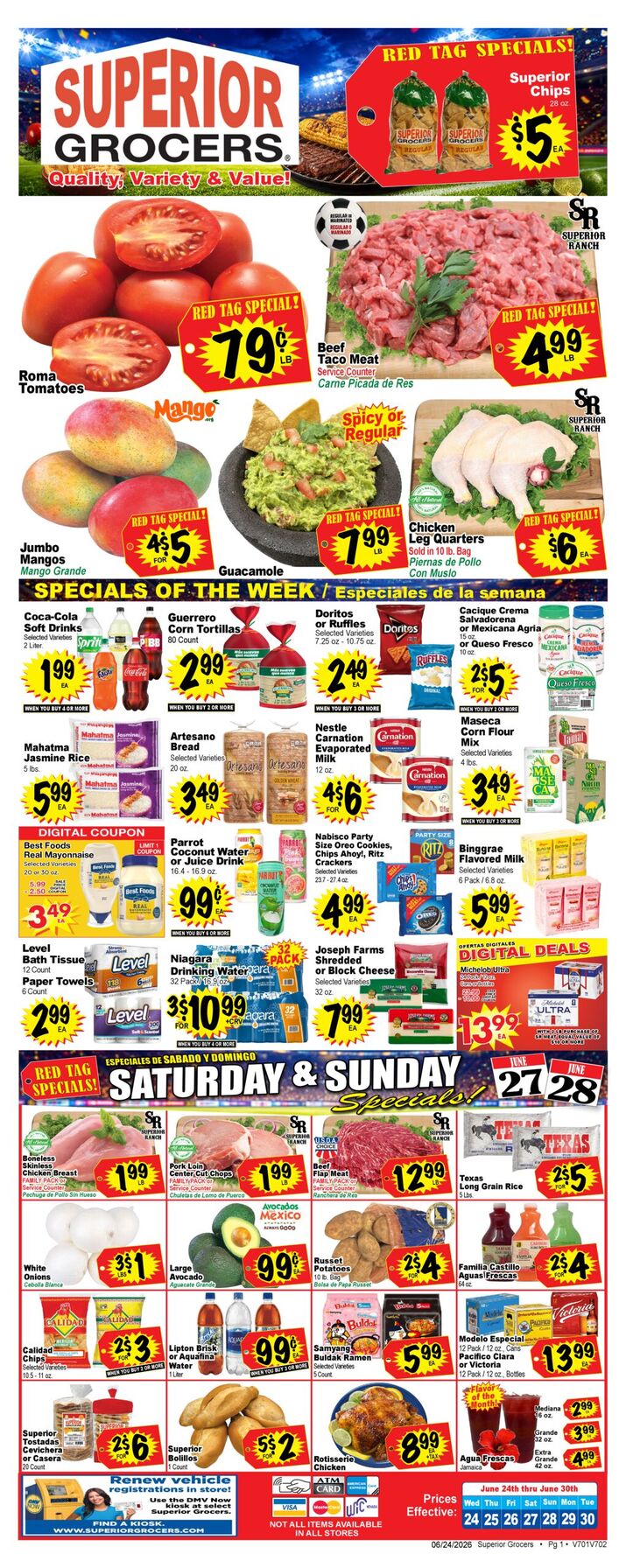Superior Grocers Weekly Ad