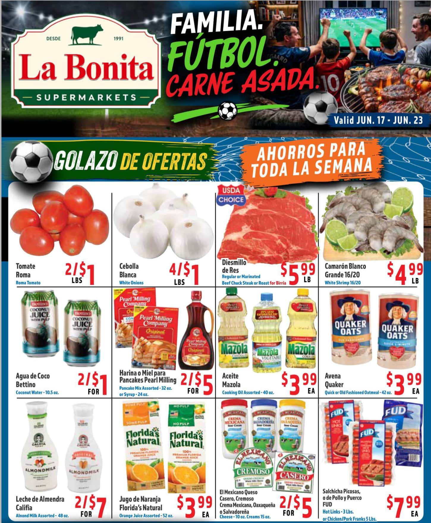 La Bonita Weekly Ad