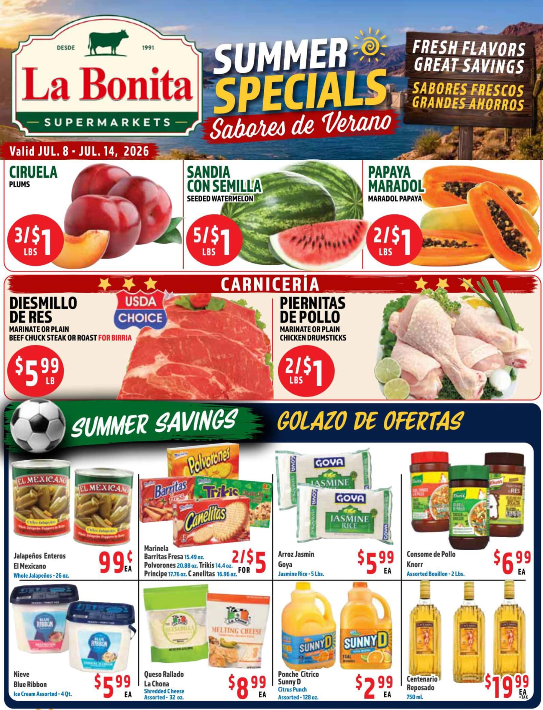 La Bonita Supermarkets Ad