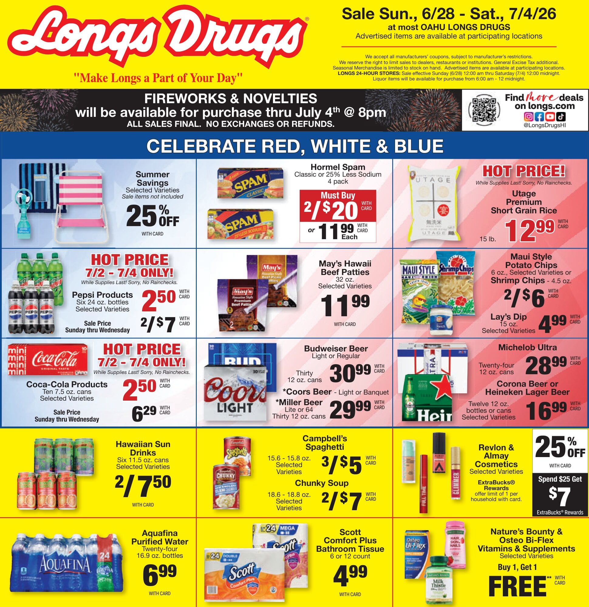 Longs Weekly Ad
