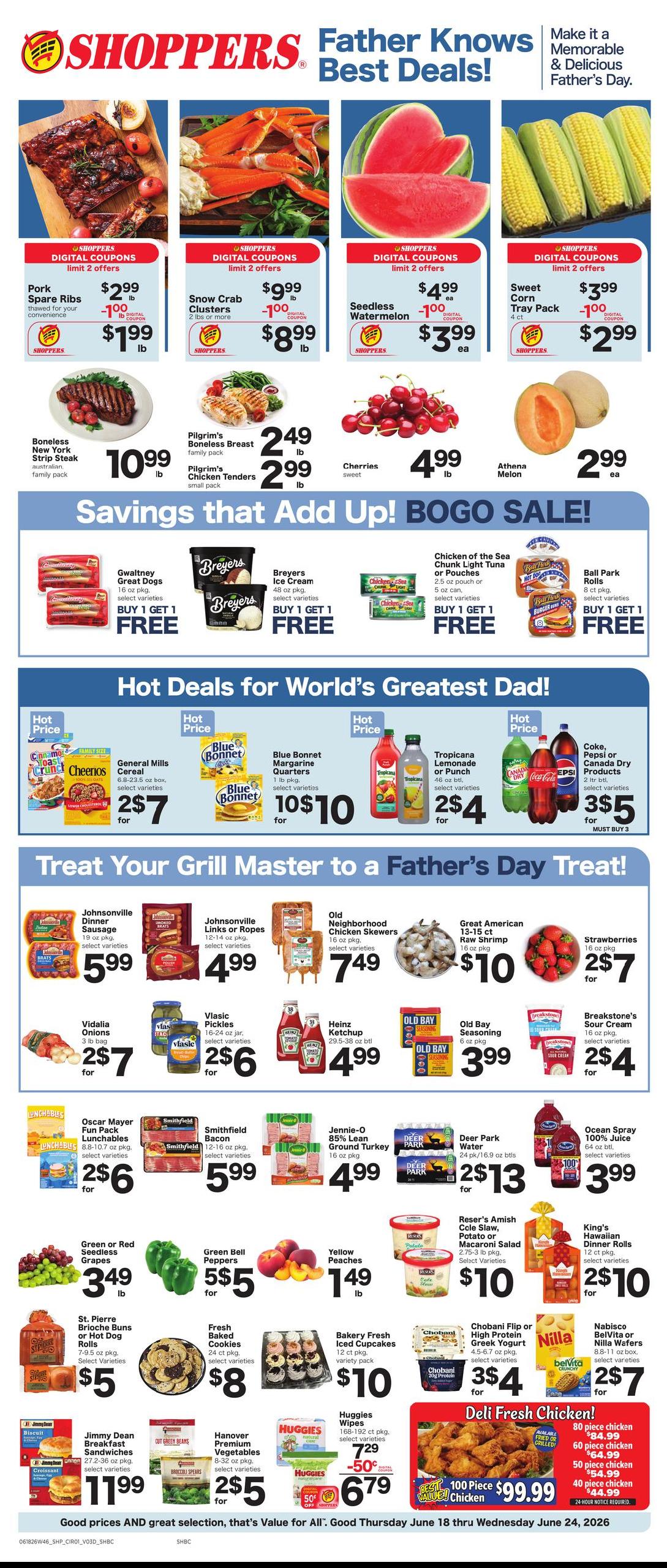 Shoppers Specials