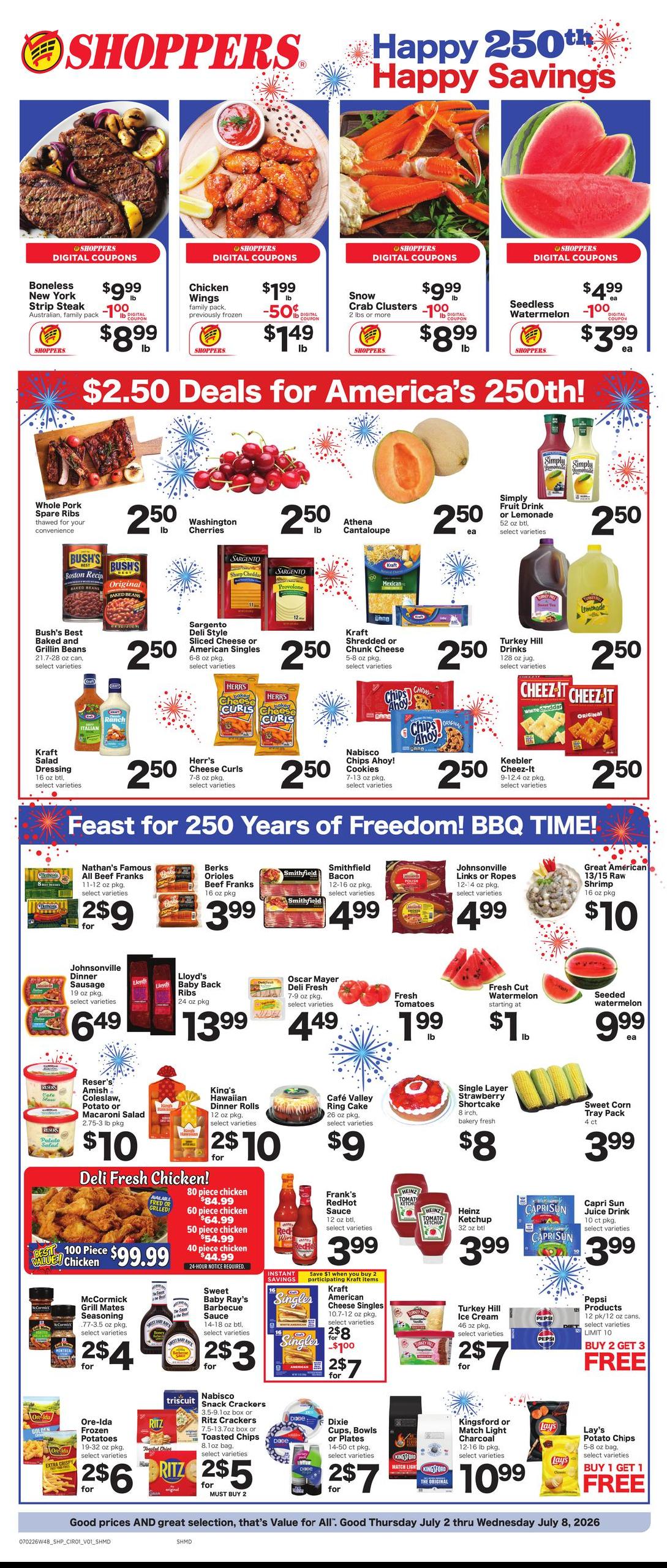 Shoppers Specials