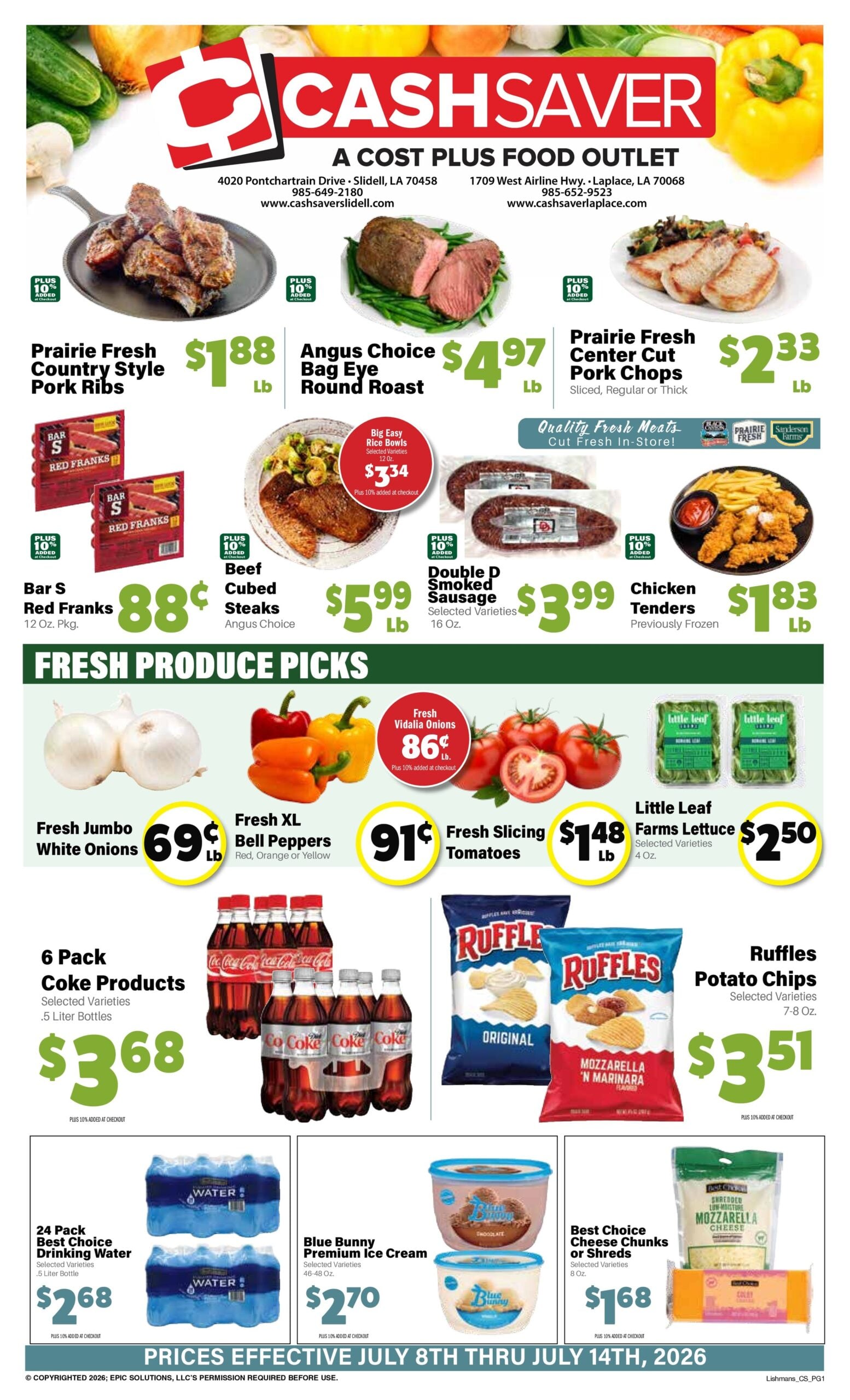 Cash Saver Weekly Ad