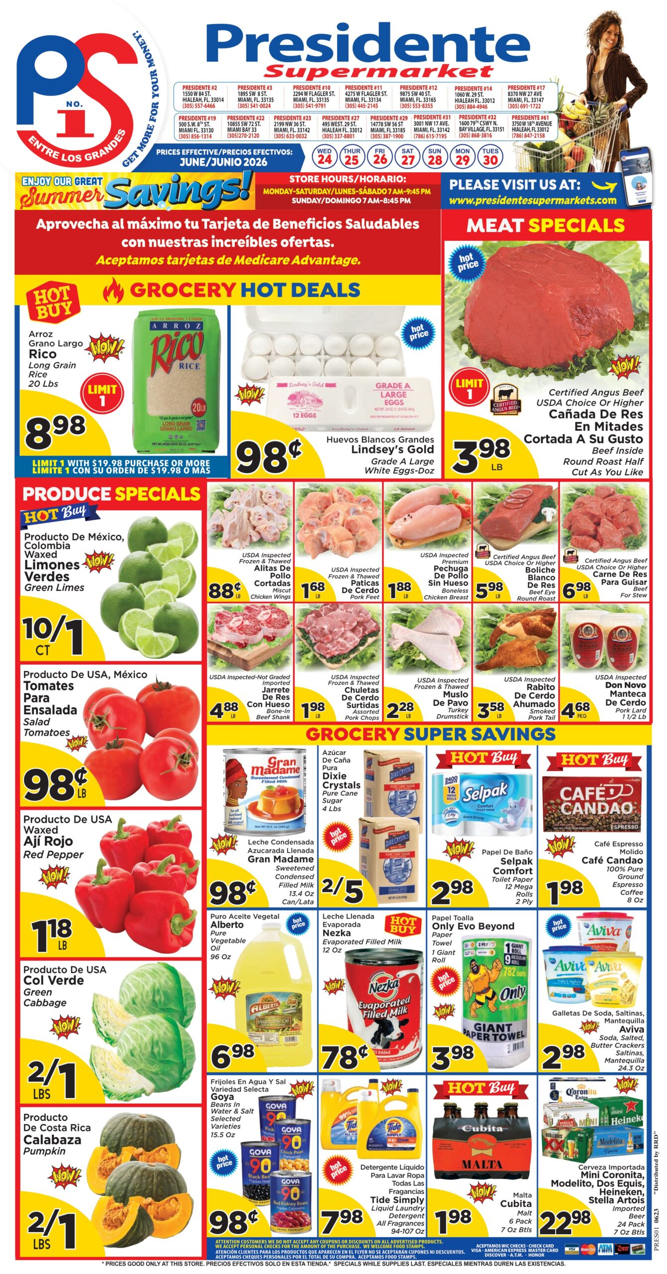 Presidente Supermarket Ad