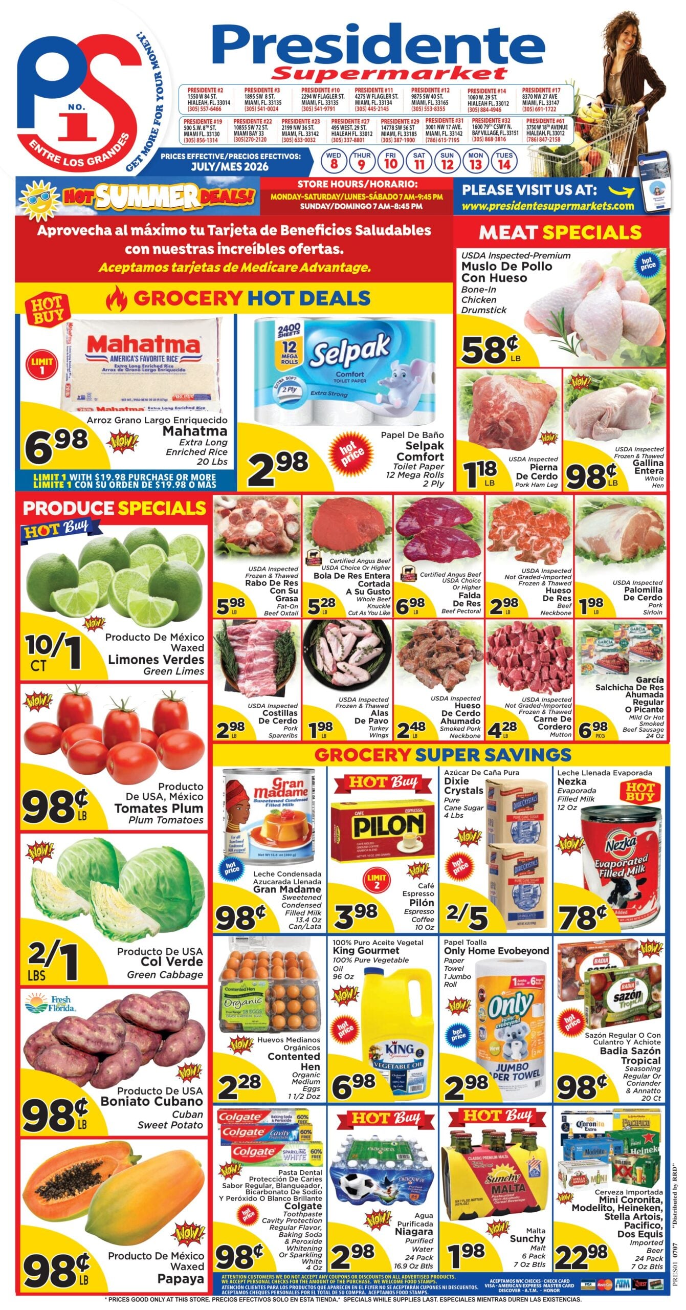 Presidente Supermarket Ad