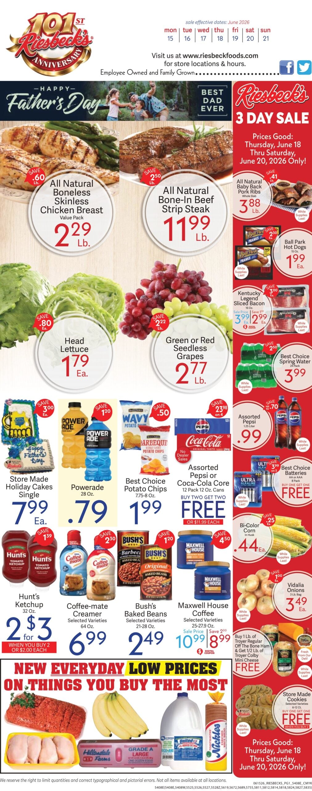 Riesbeck's Weekly Ad