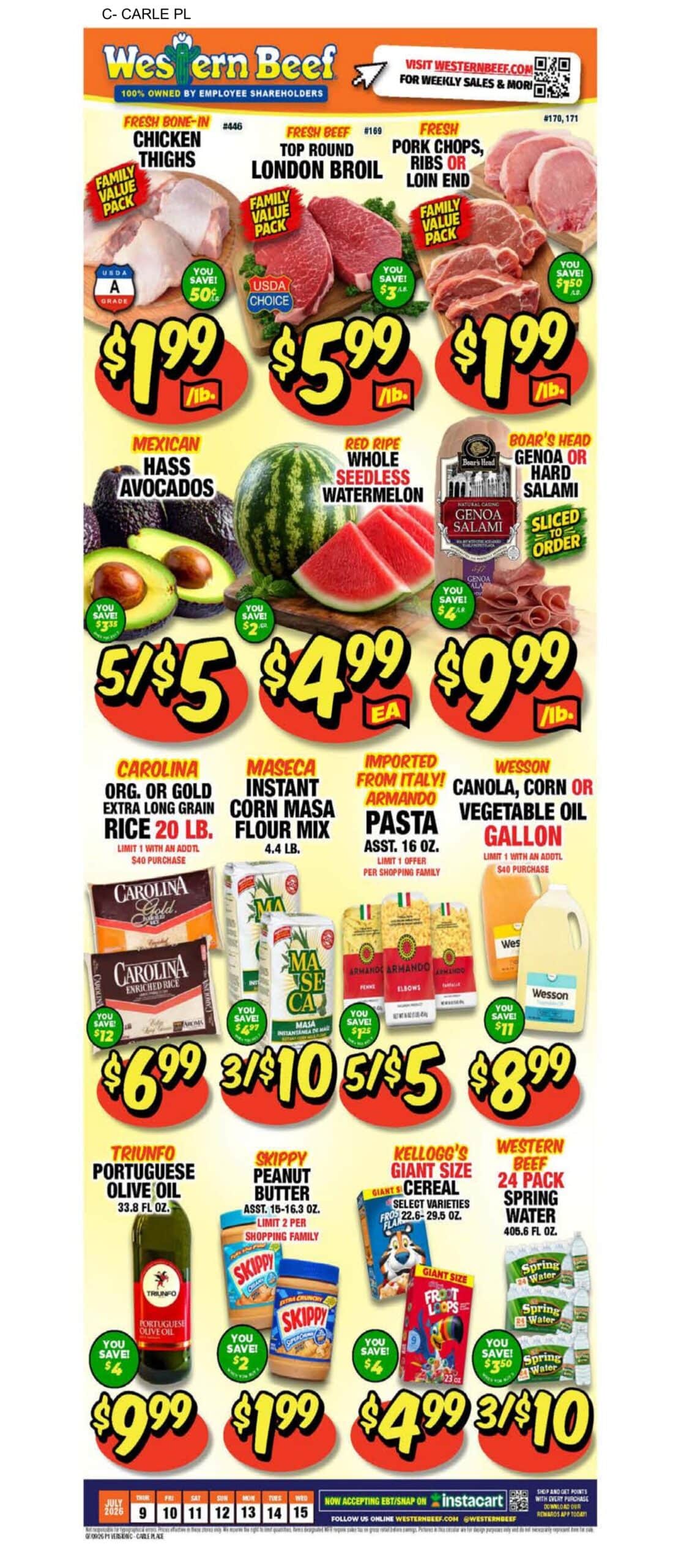Western Beef In-Store Circular