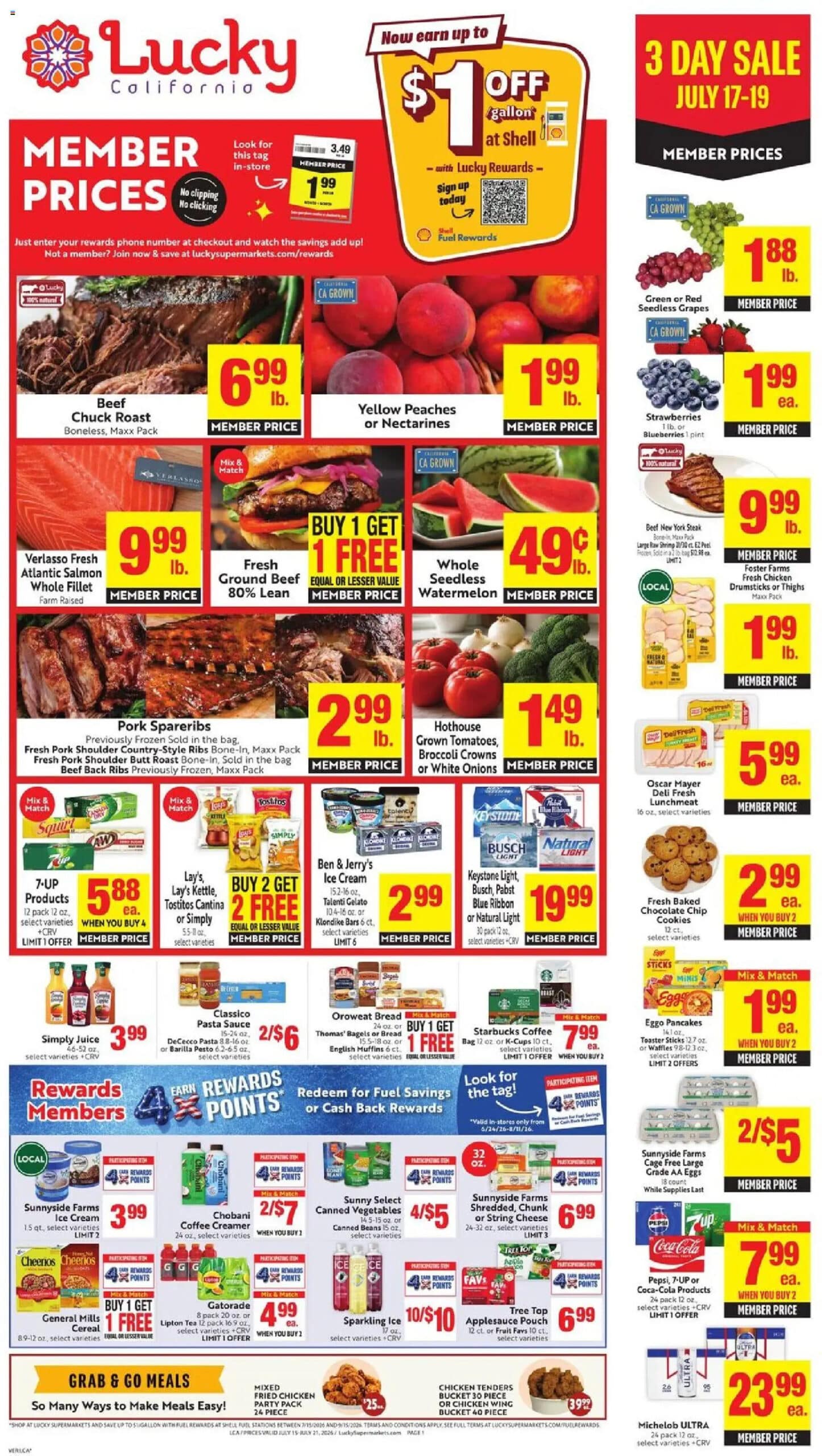 Lucky Supermarkets In-Store Weekly Ad