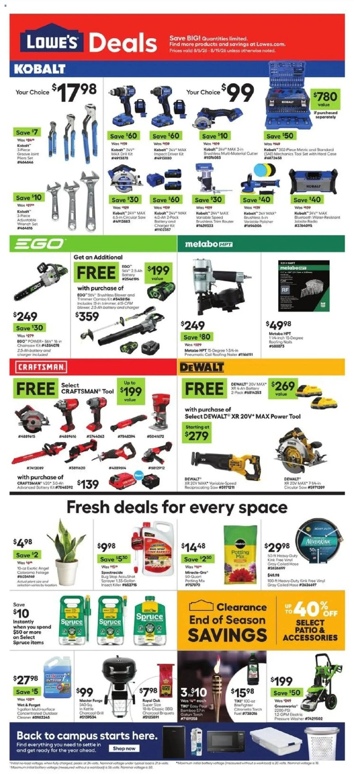 Lowe's Weekly Ad