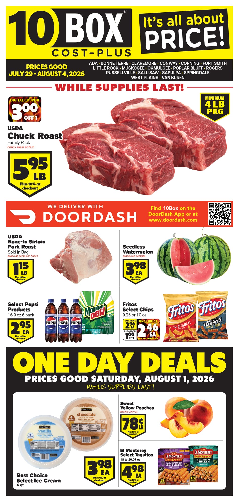 10Box Cost Plus In Store Weekly Ad