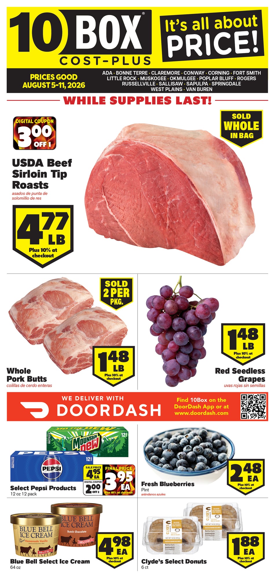 10Box Cost Plus Weekly Ad