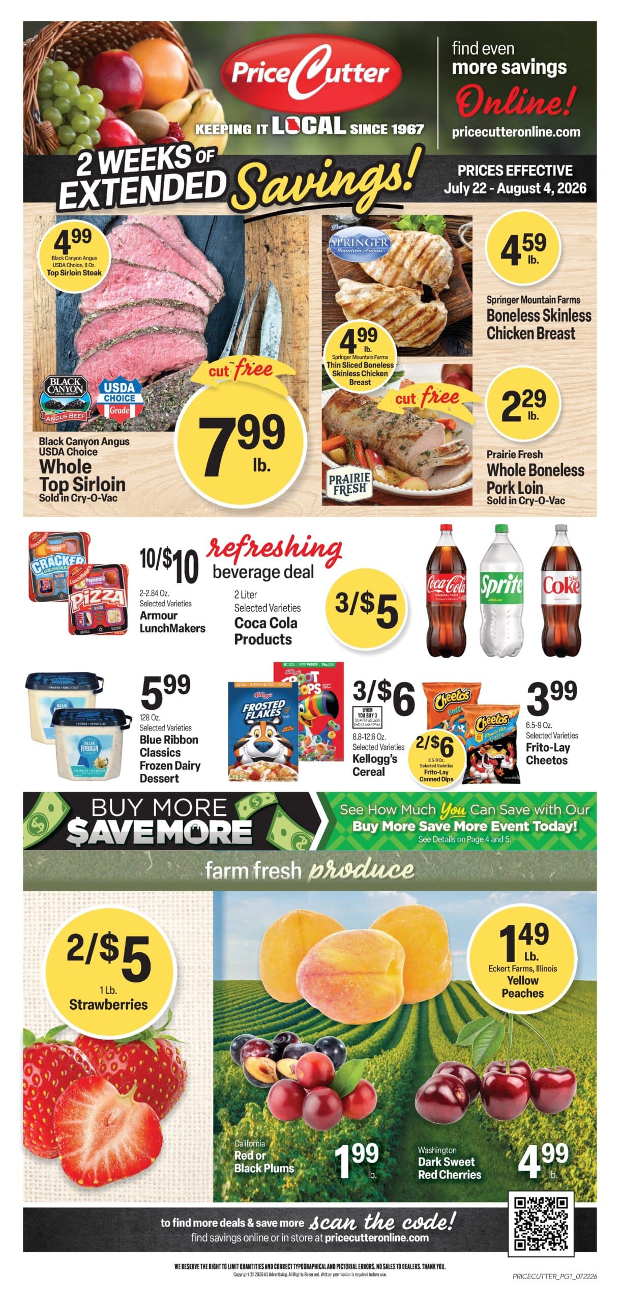 Price Cutter Weekly Ad