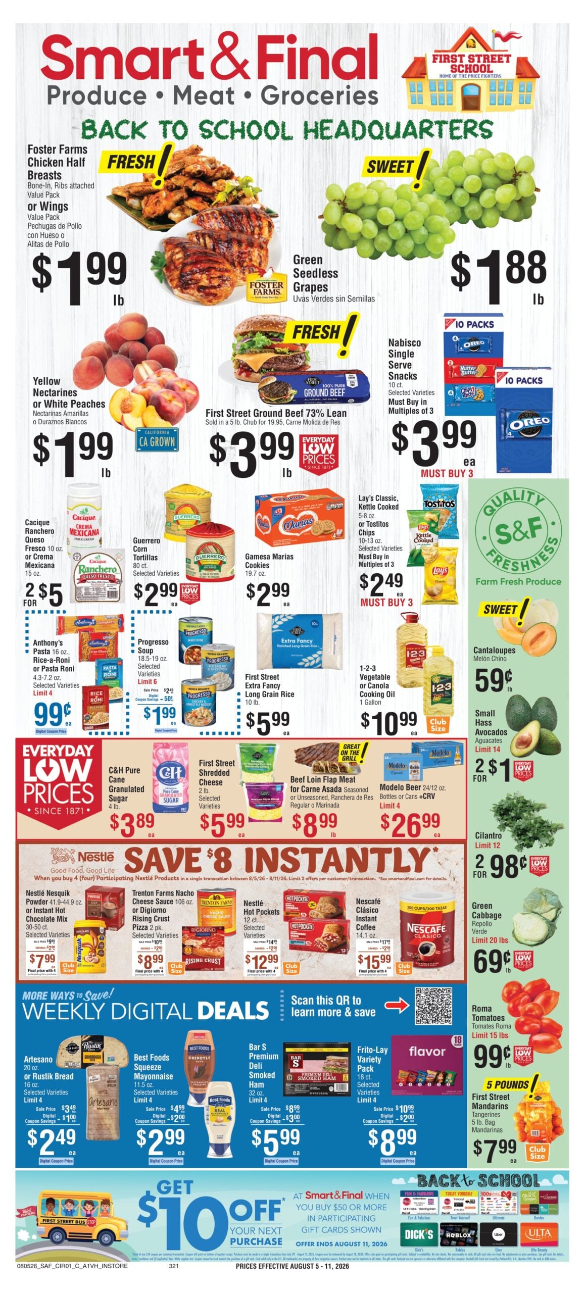 Smart and Final In Store Weekly Ad