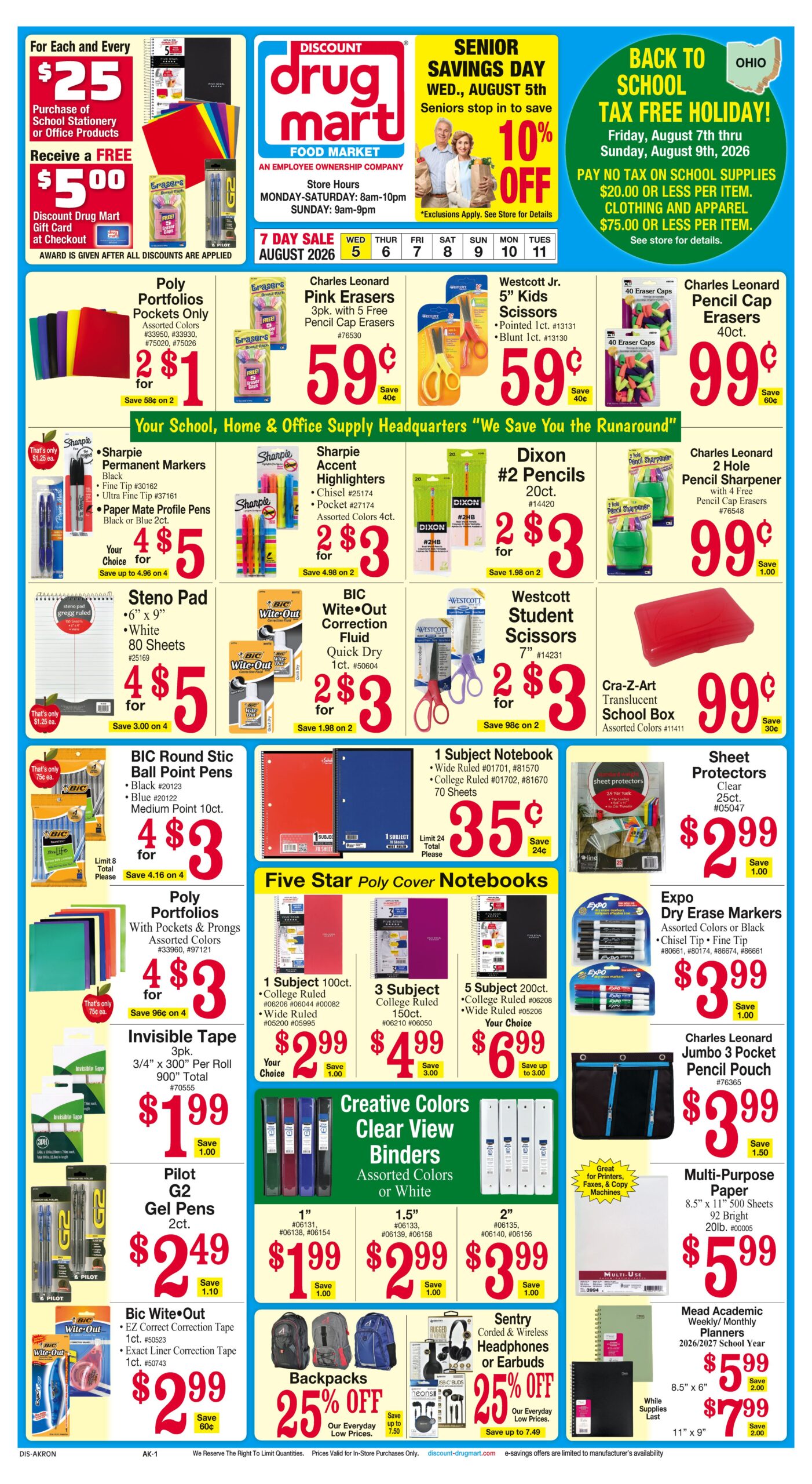 Discount Drug Mart Weekly Ad