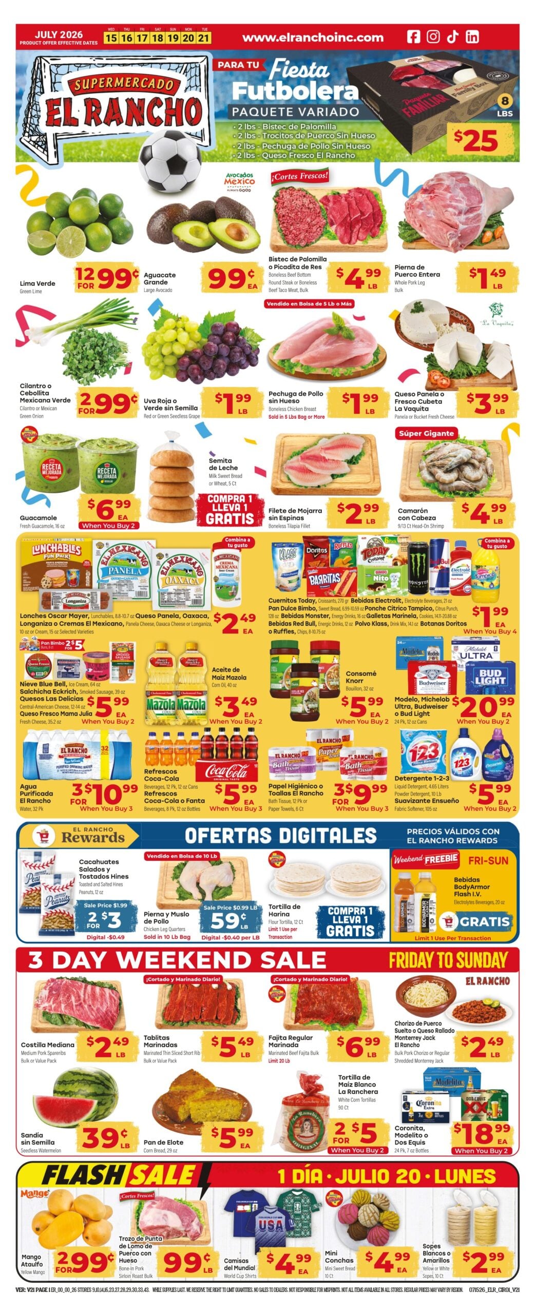 El Rancho Weekly Ad