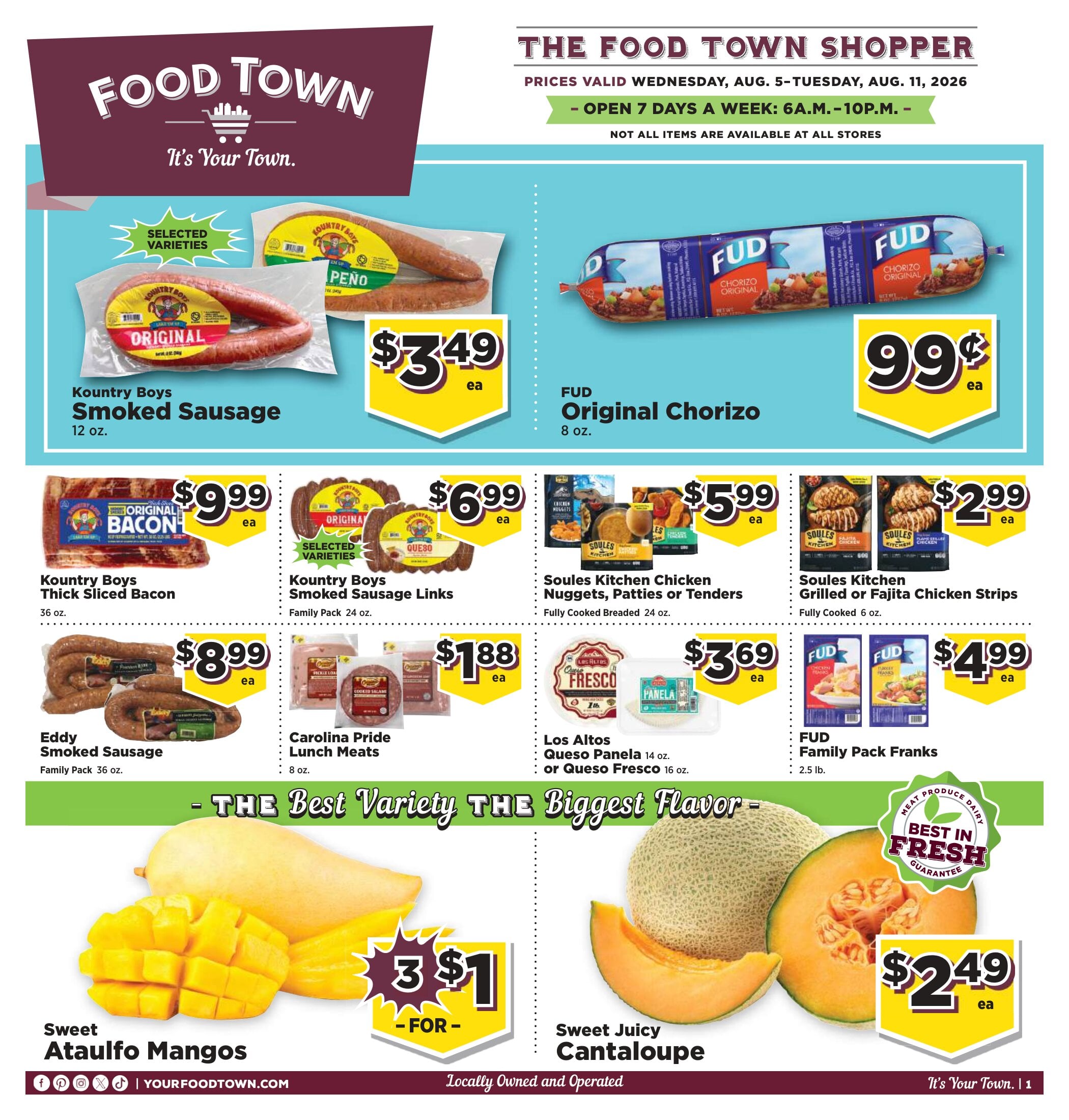 Food Town In-Store Weekly Ad
