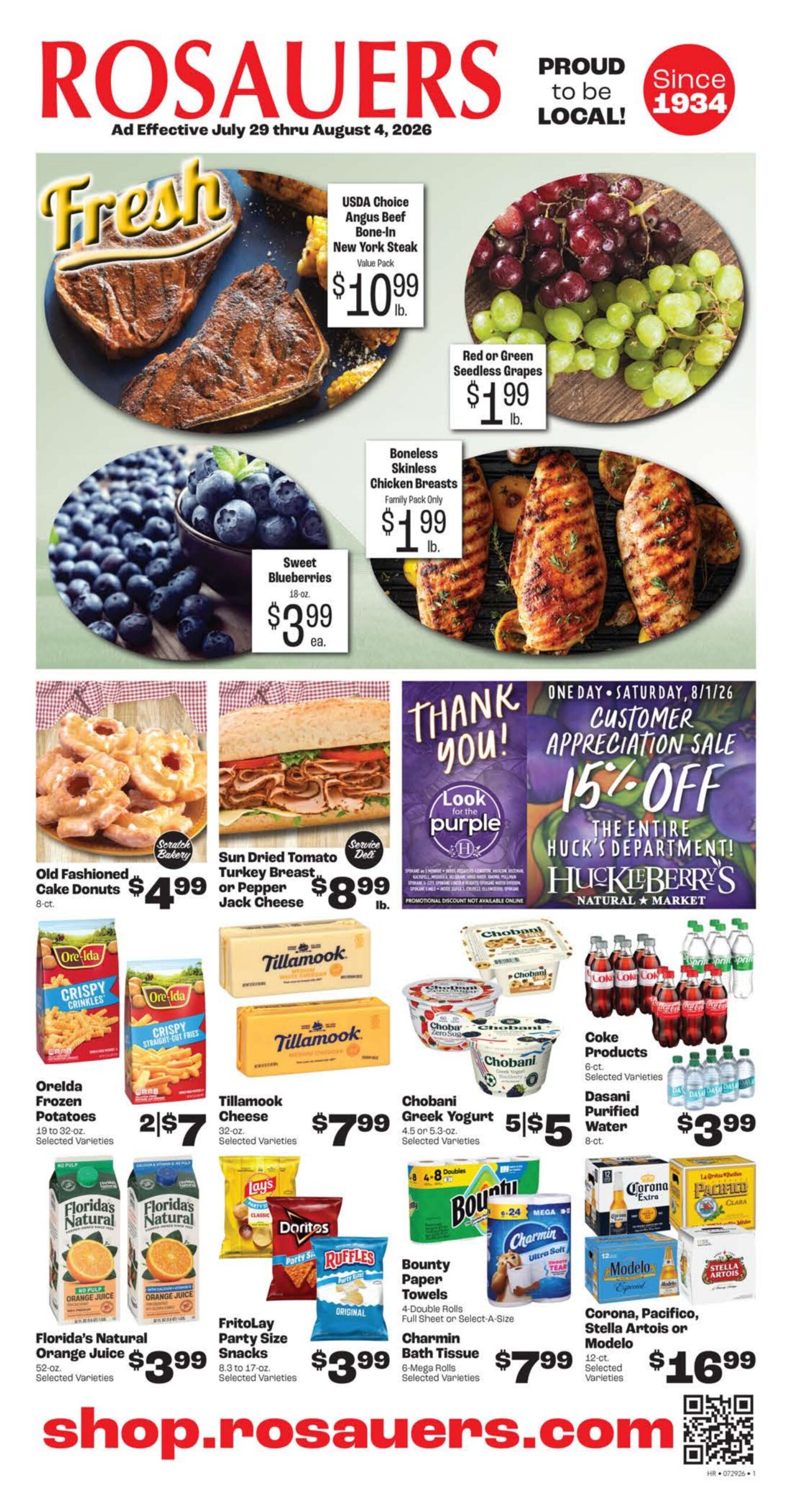 Rosauers In-Store Weekly Ad