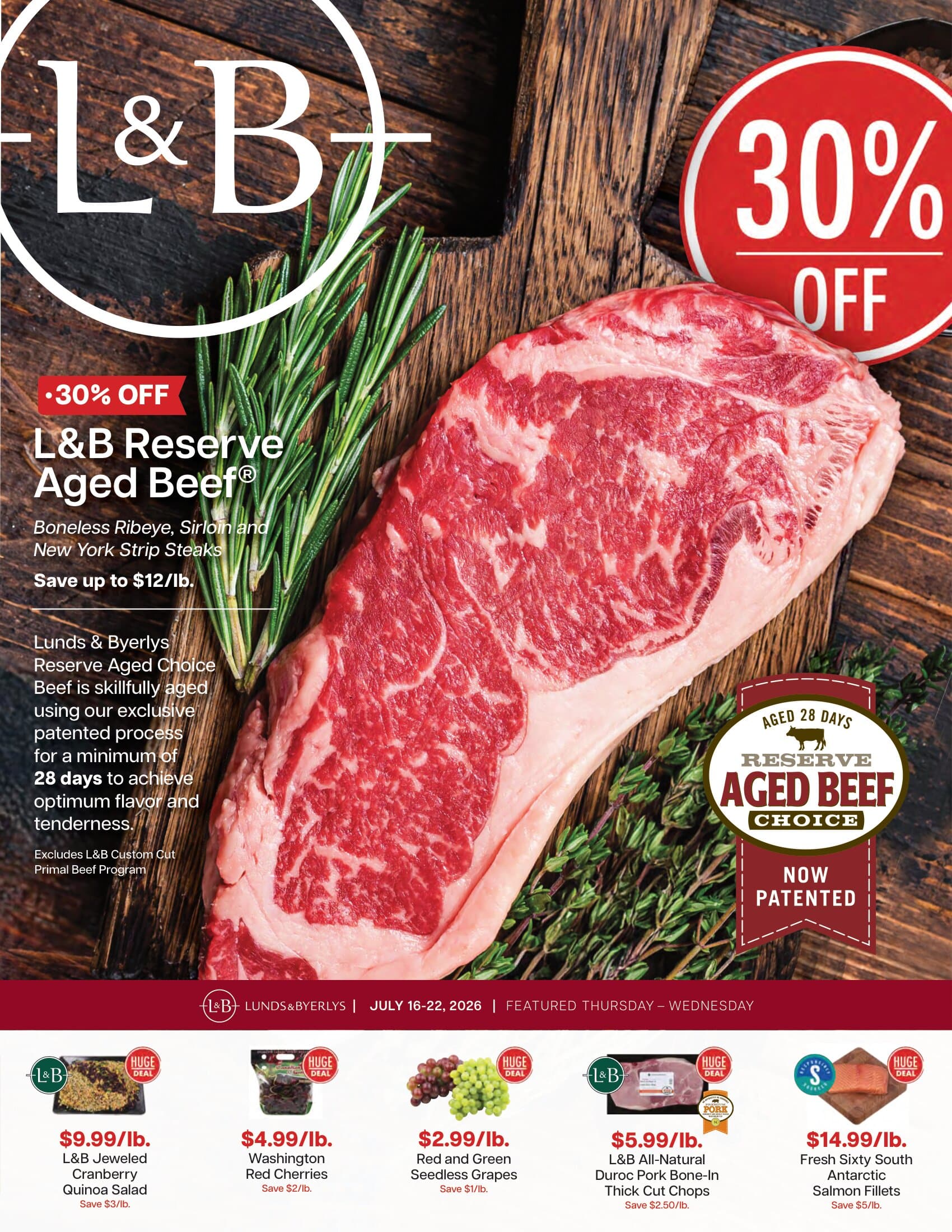 Lunds and Byerlys Ad