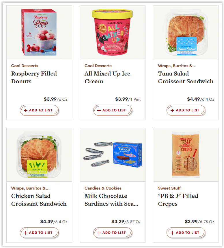 Trader Joe's Weekly Ad