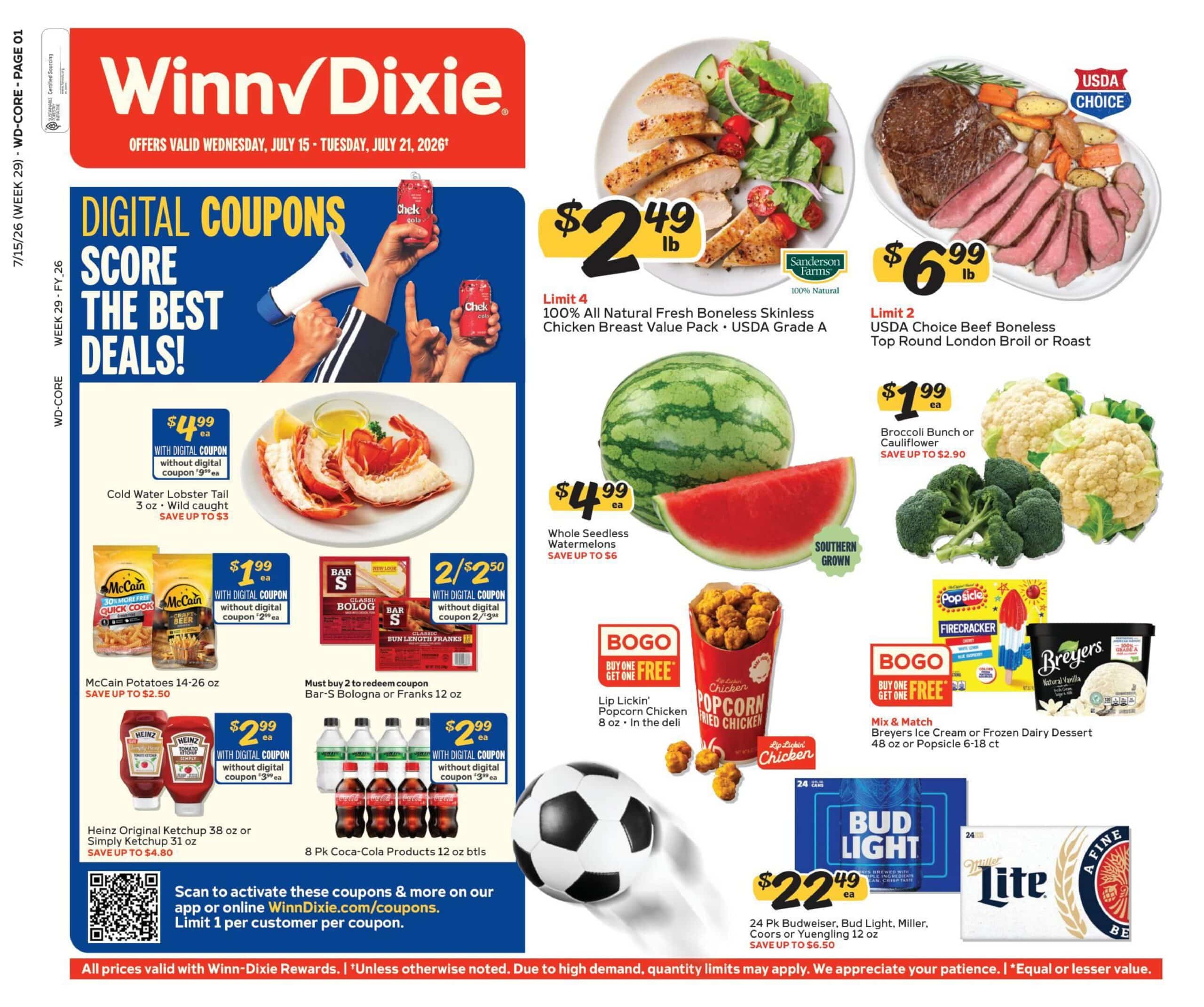 Winn Dixie Weekly Ad