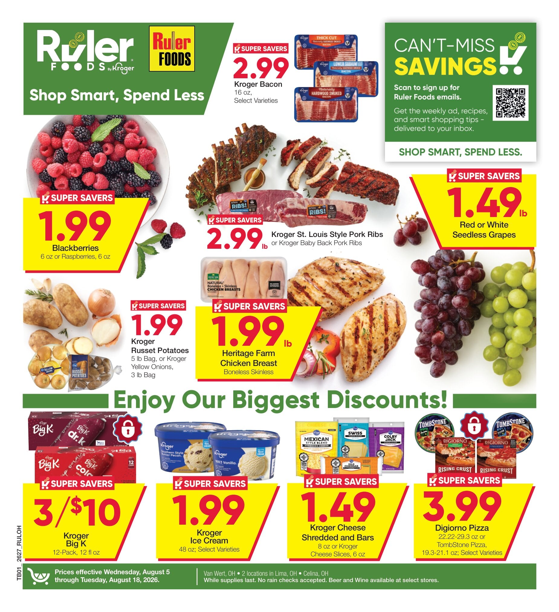 Ruler Foods Ad