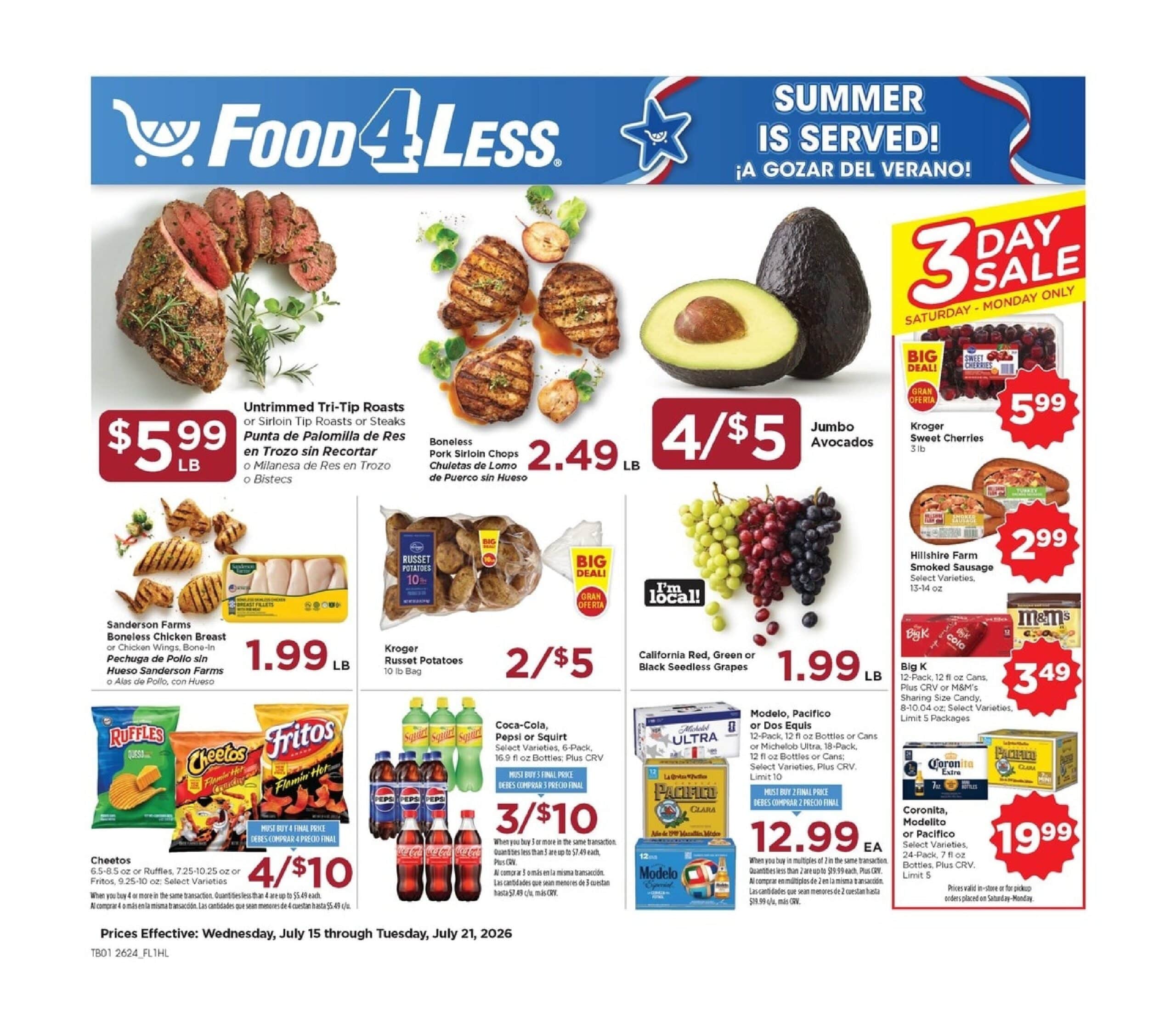 Food 4 Less In-Store Weekly Ad