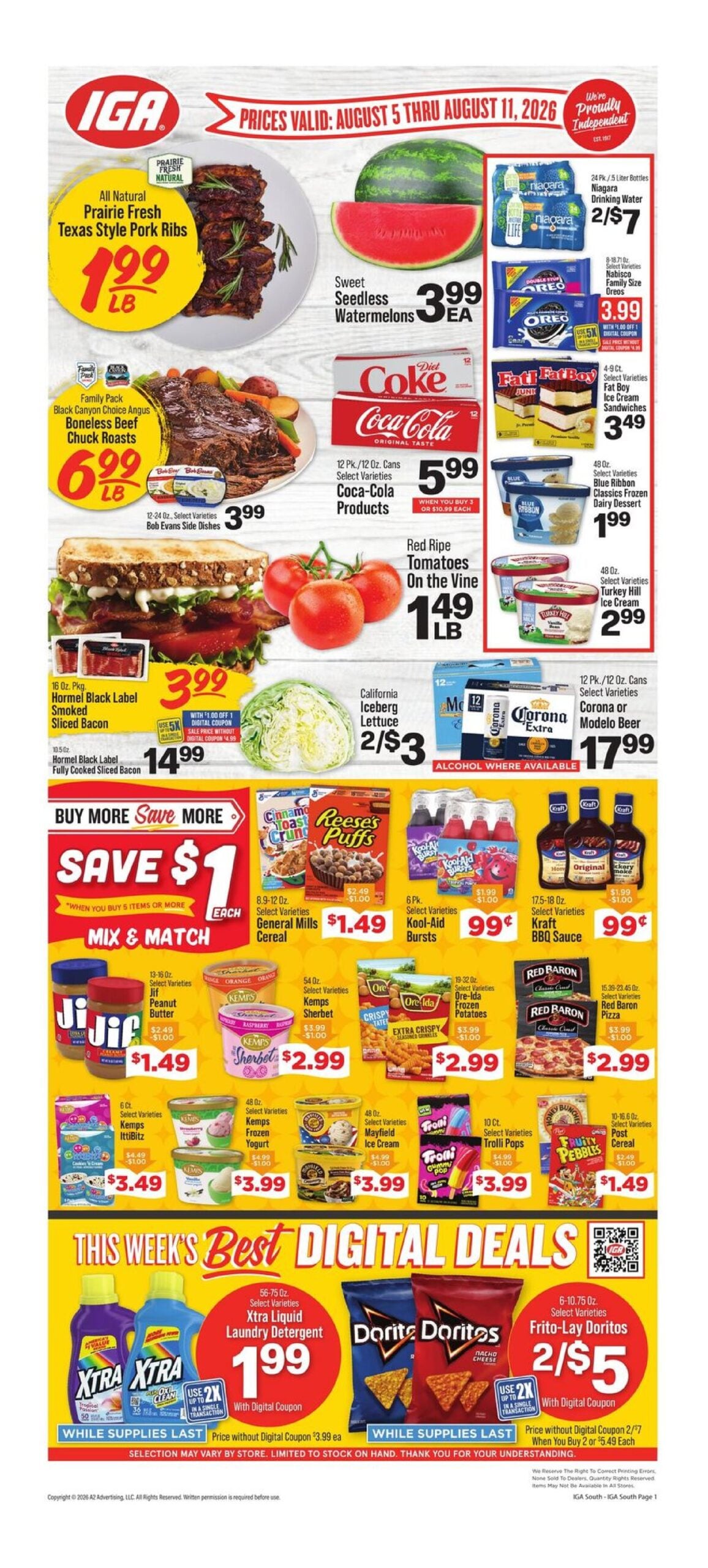 IGA Ad