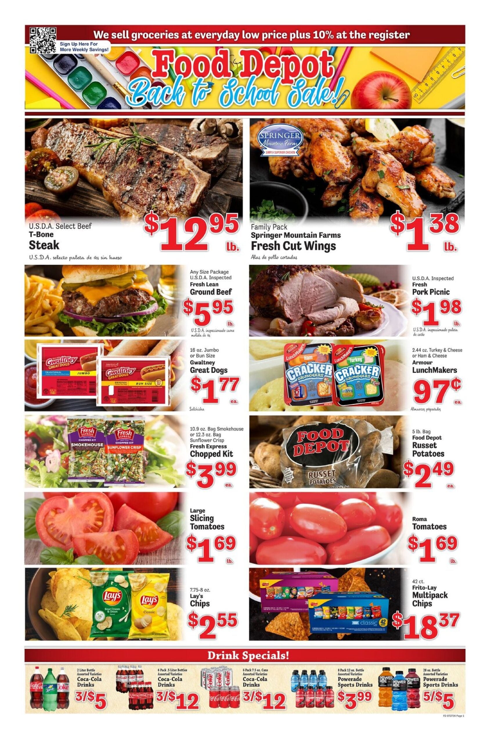 Food Depot Ad