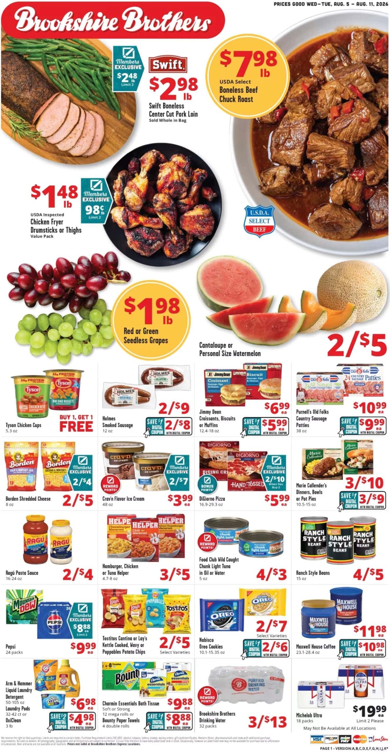 Brookshire Brothers Weekly Ad