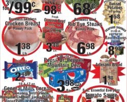 Cost Less Food Ad
