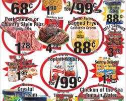 Cost Less Food Ad