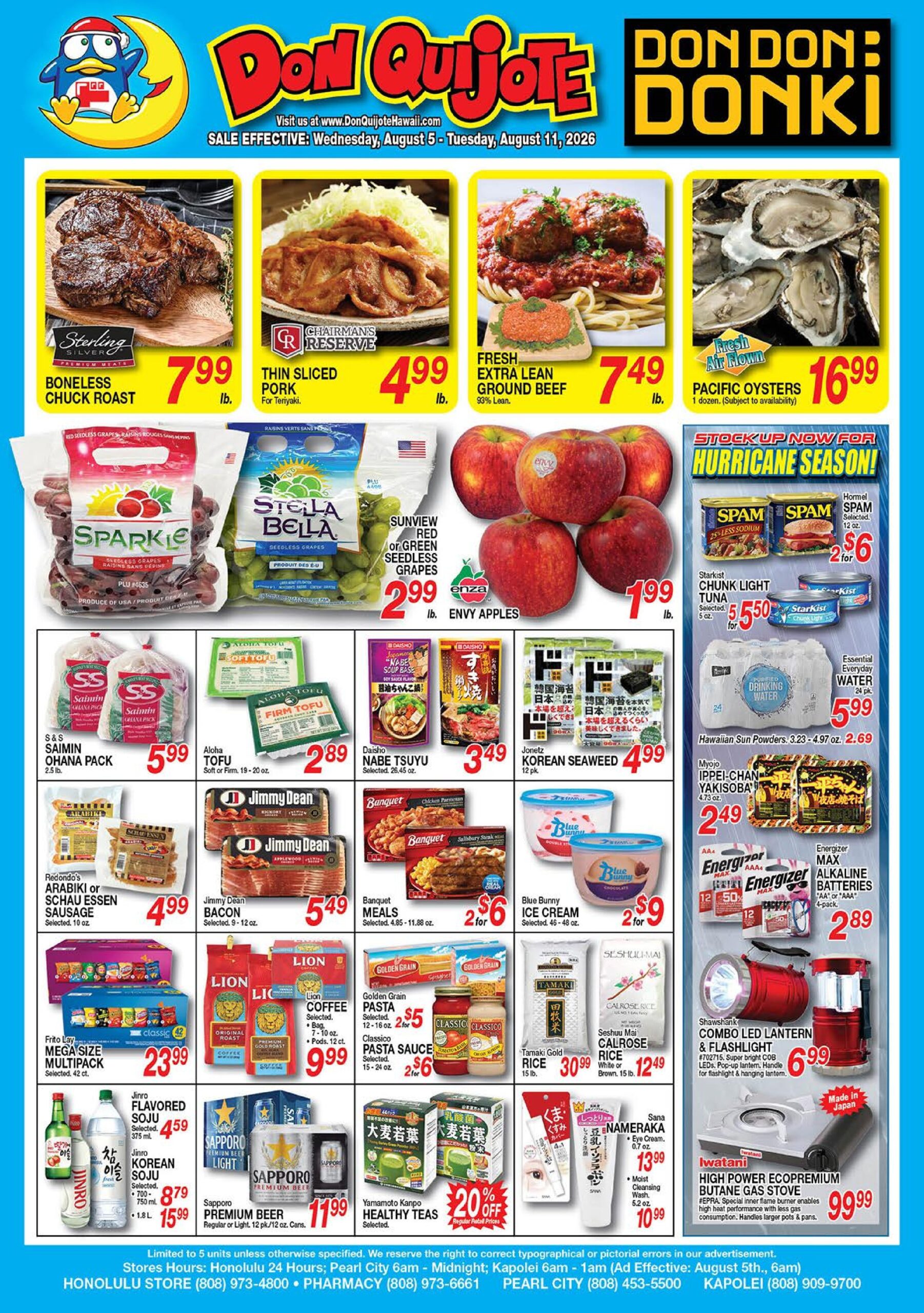Don Quijote Sale Ad