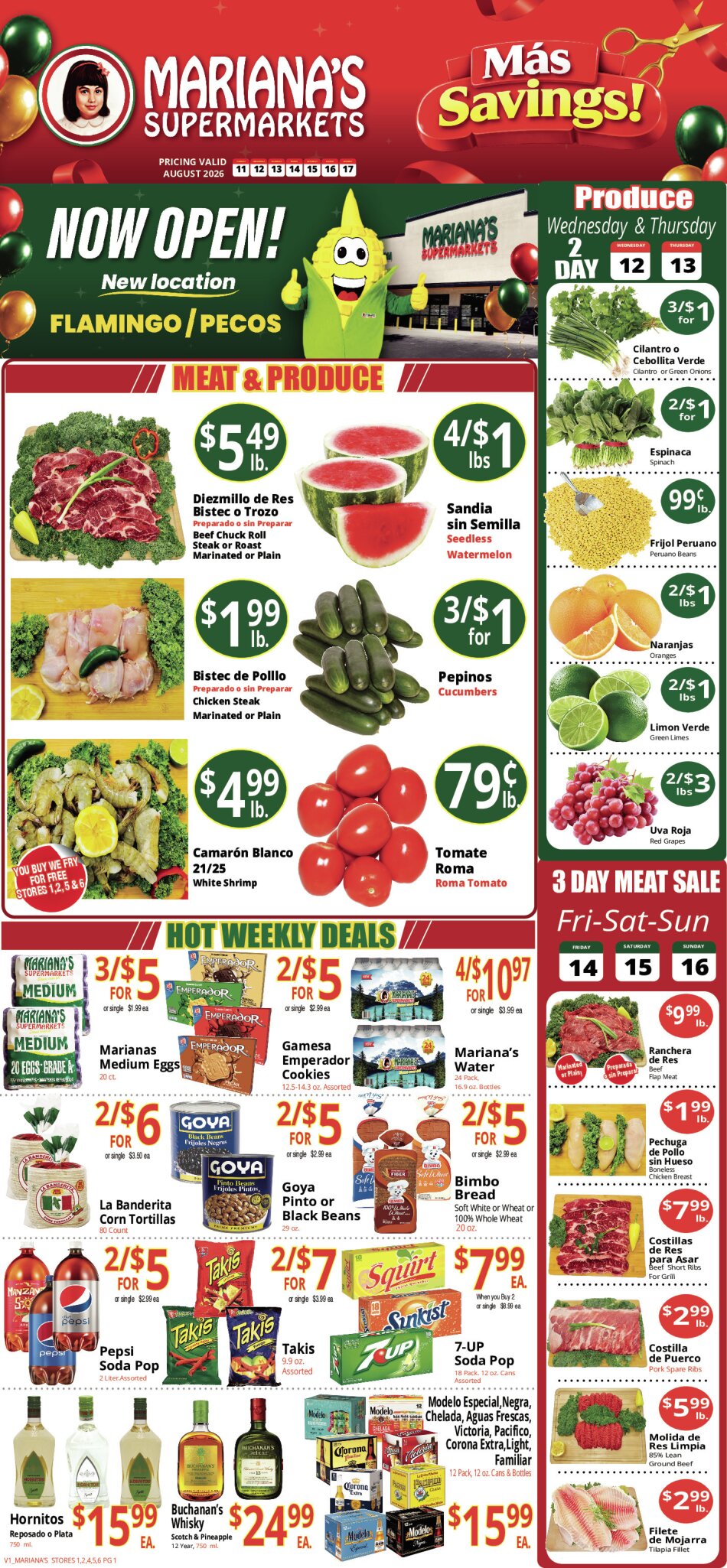 Mariana's Weekly Ad