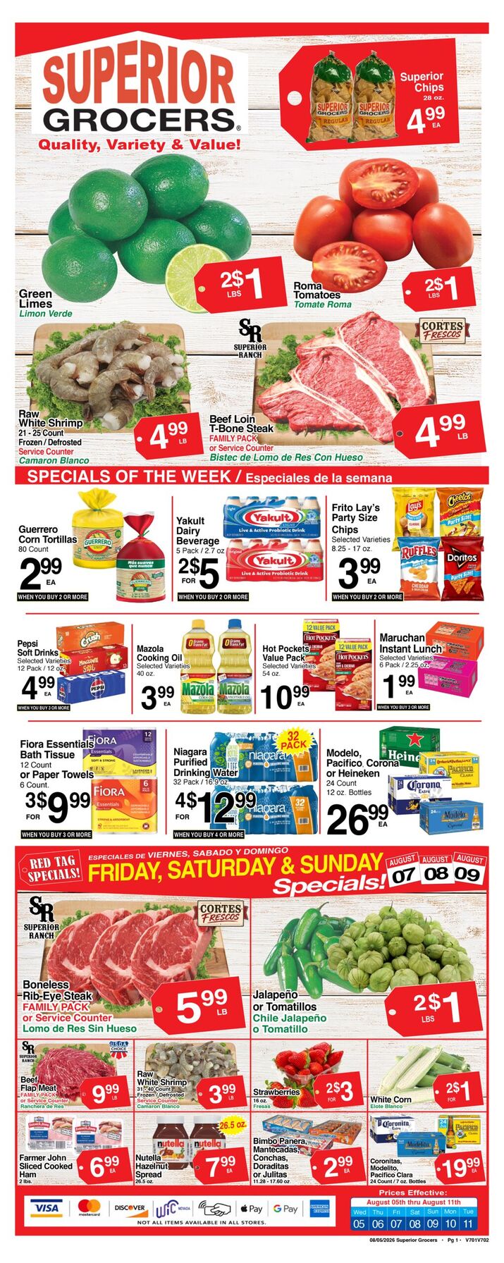 Superior Grocers In-Store Weekly Ad