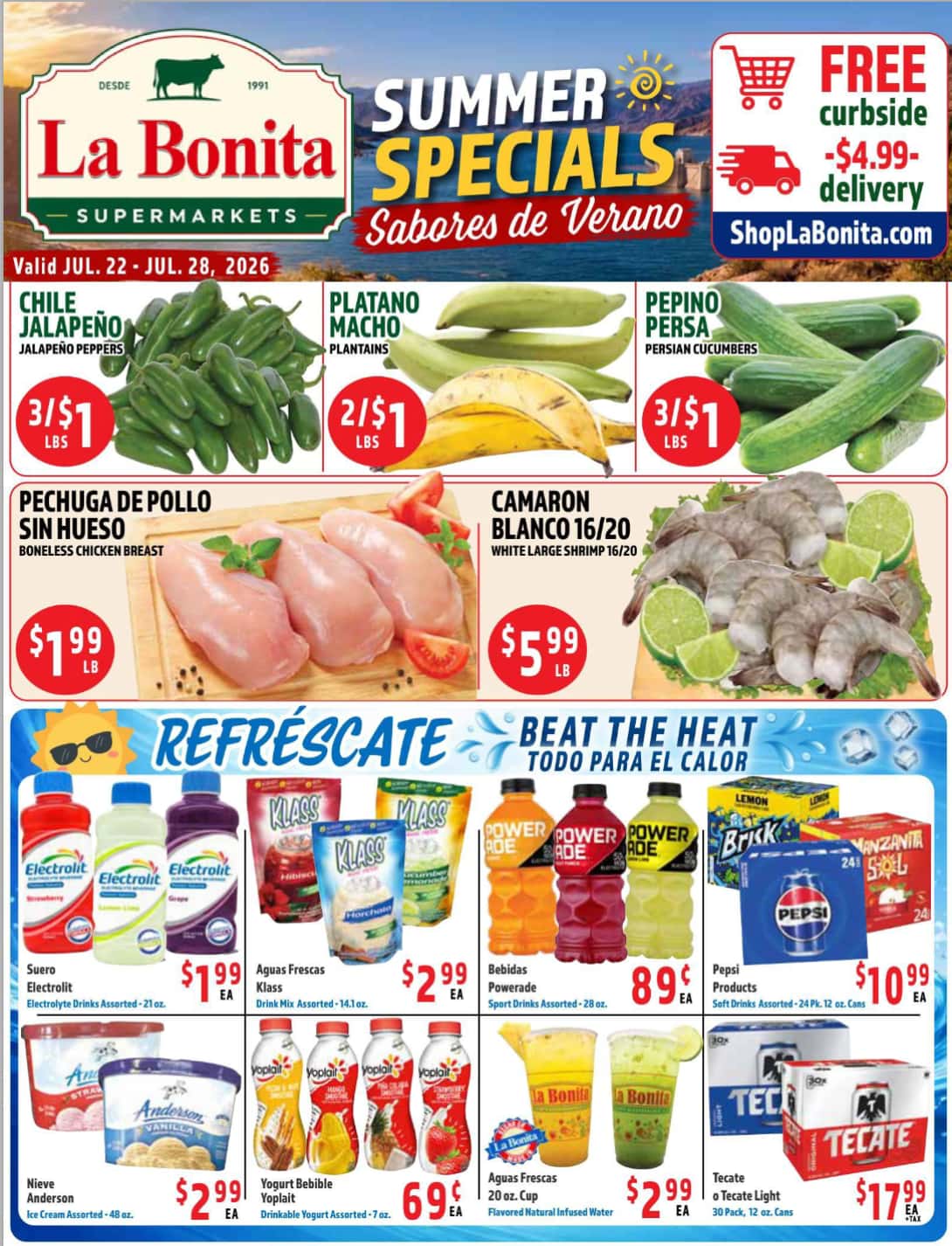 La Bonita Supermarkets Ad