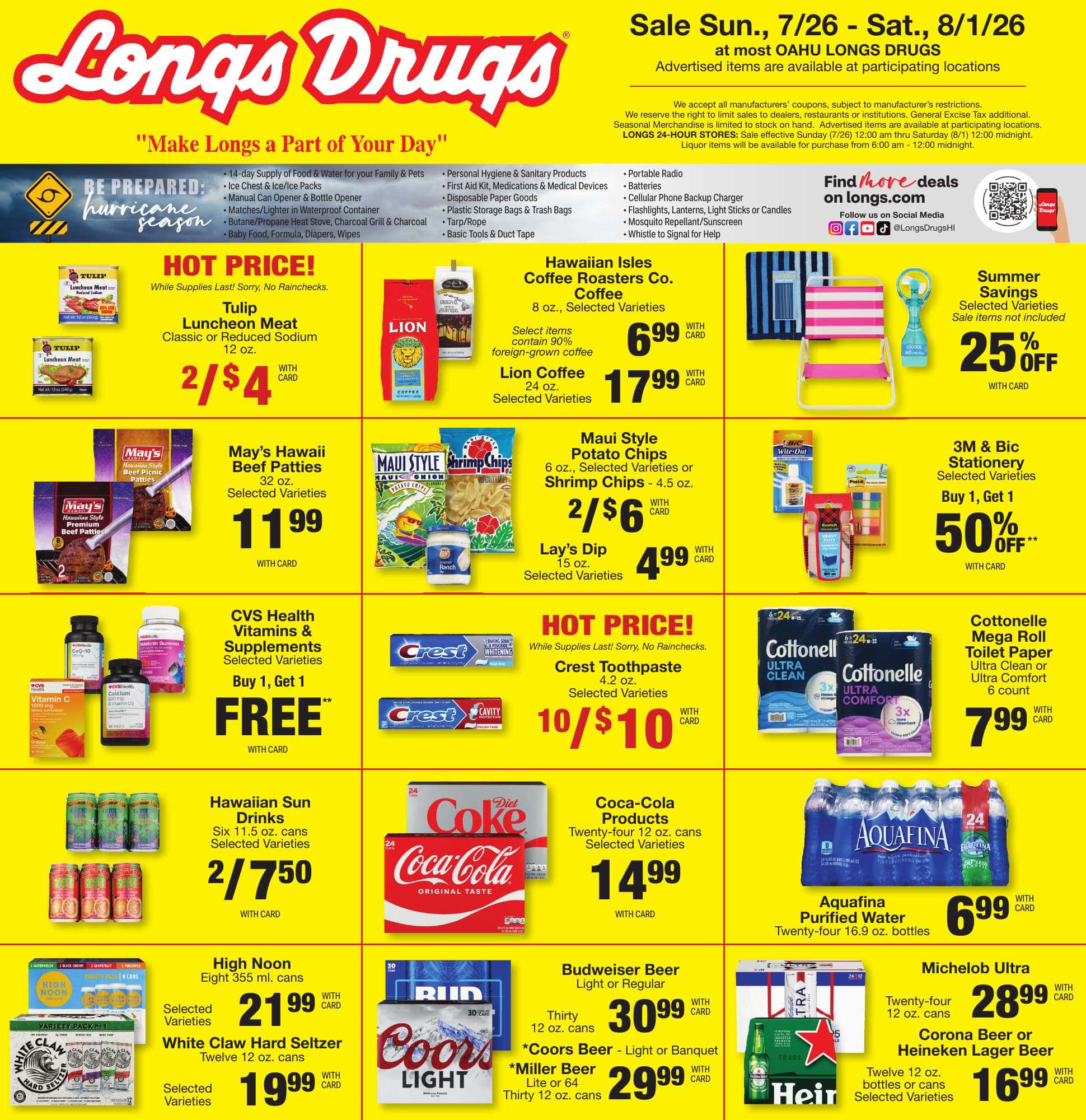Longs Ad