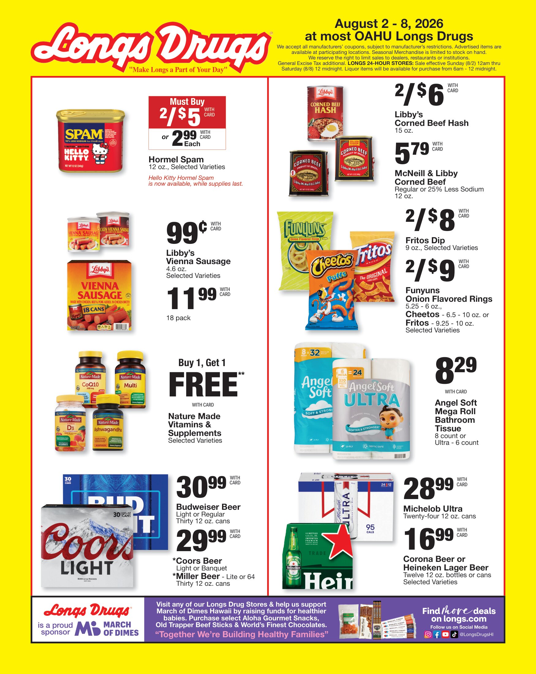 Longs Weekly Ad