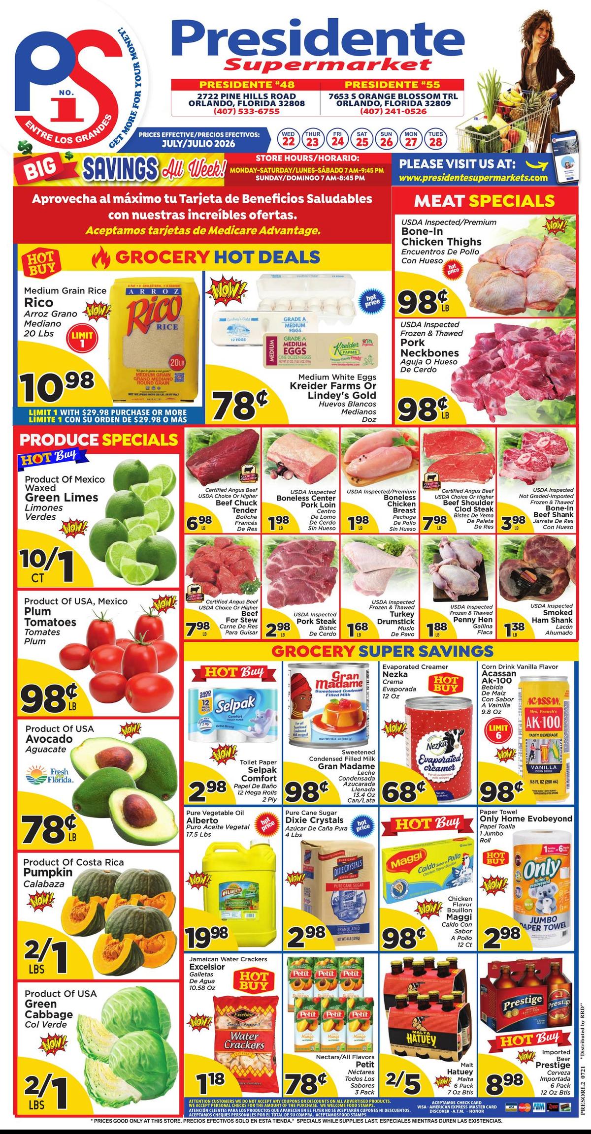 Presidente Supermarket Ad