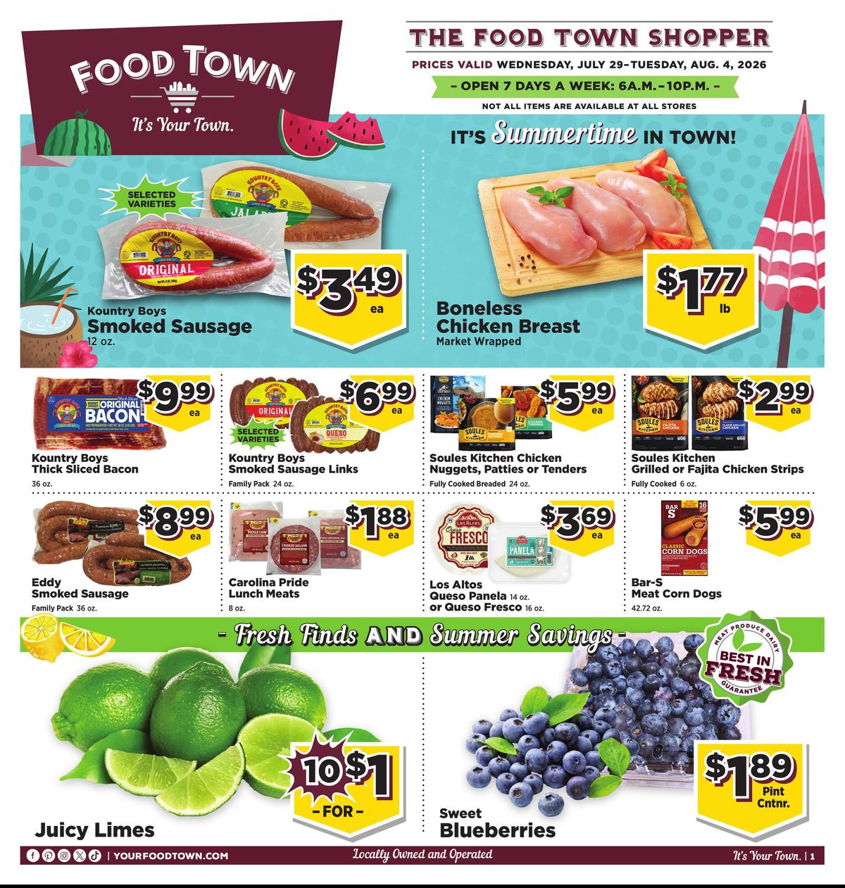 Food Town Weekly Ad